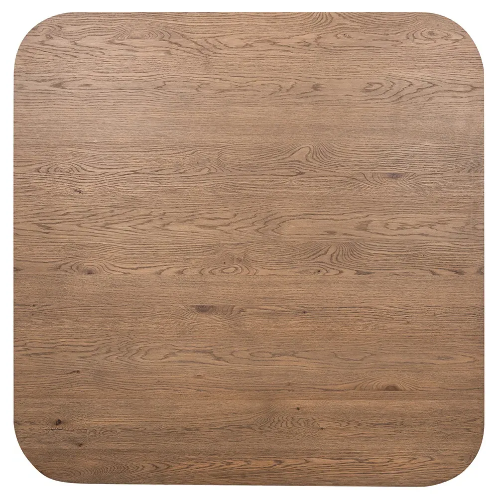 Velle Square Dining Table - Tawny Brown, Oak