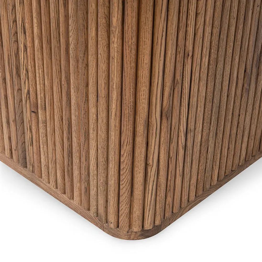 Velle Square Dining Table - Tawny Brown, Oak