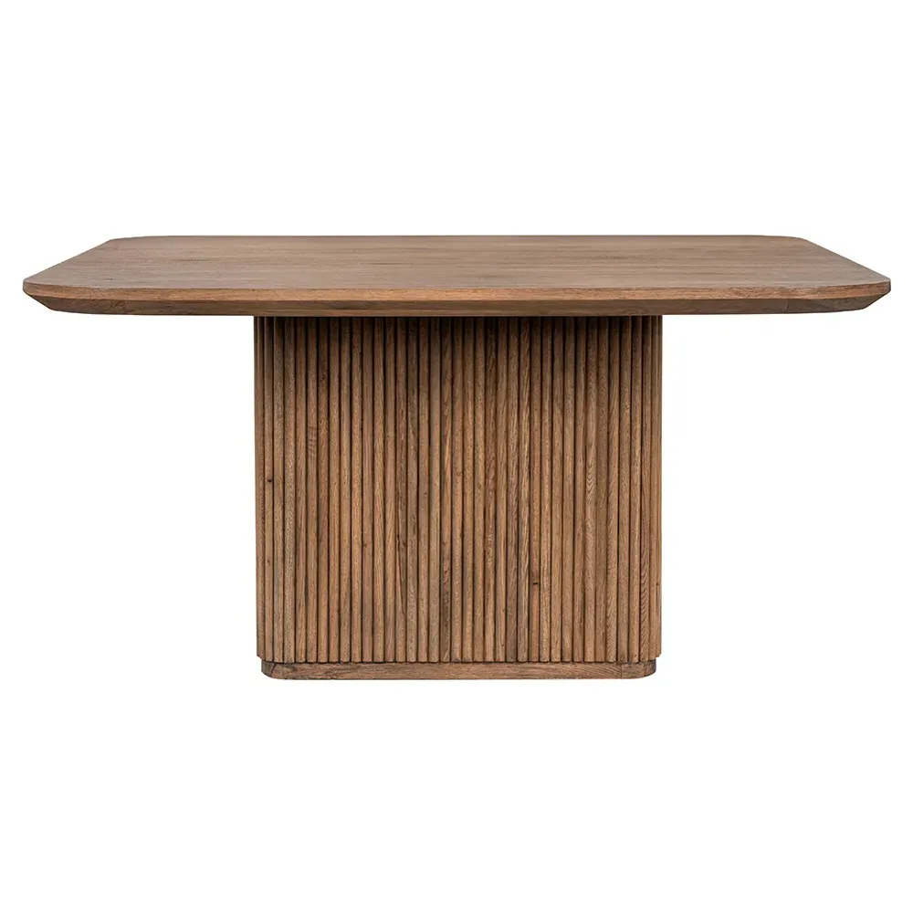 Velle Square Dining Table - Tawny Brown, Oak image