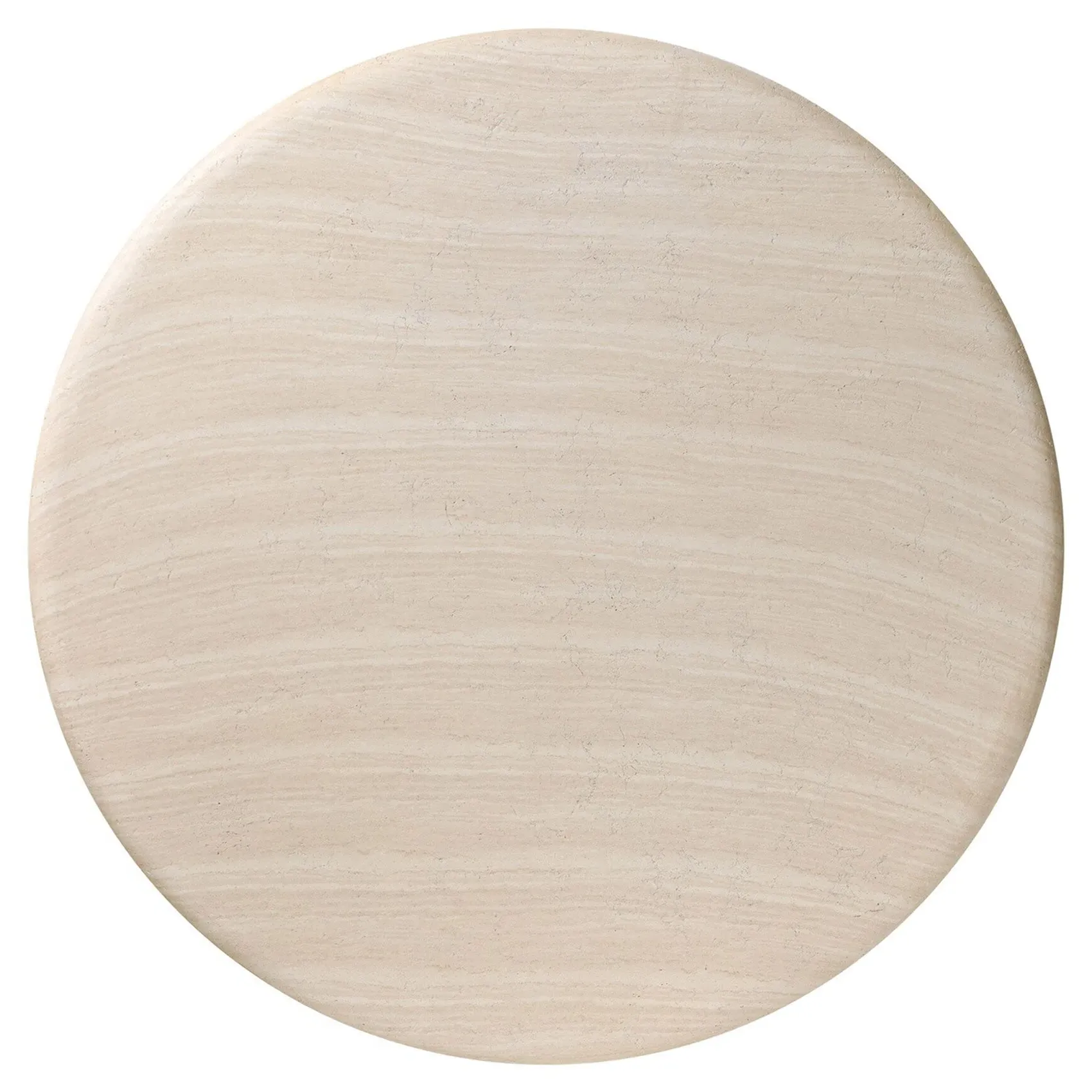 Venetia Round Outdoor Coffee Table - Sand Striae, Concrete