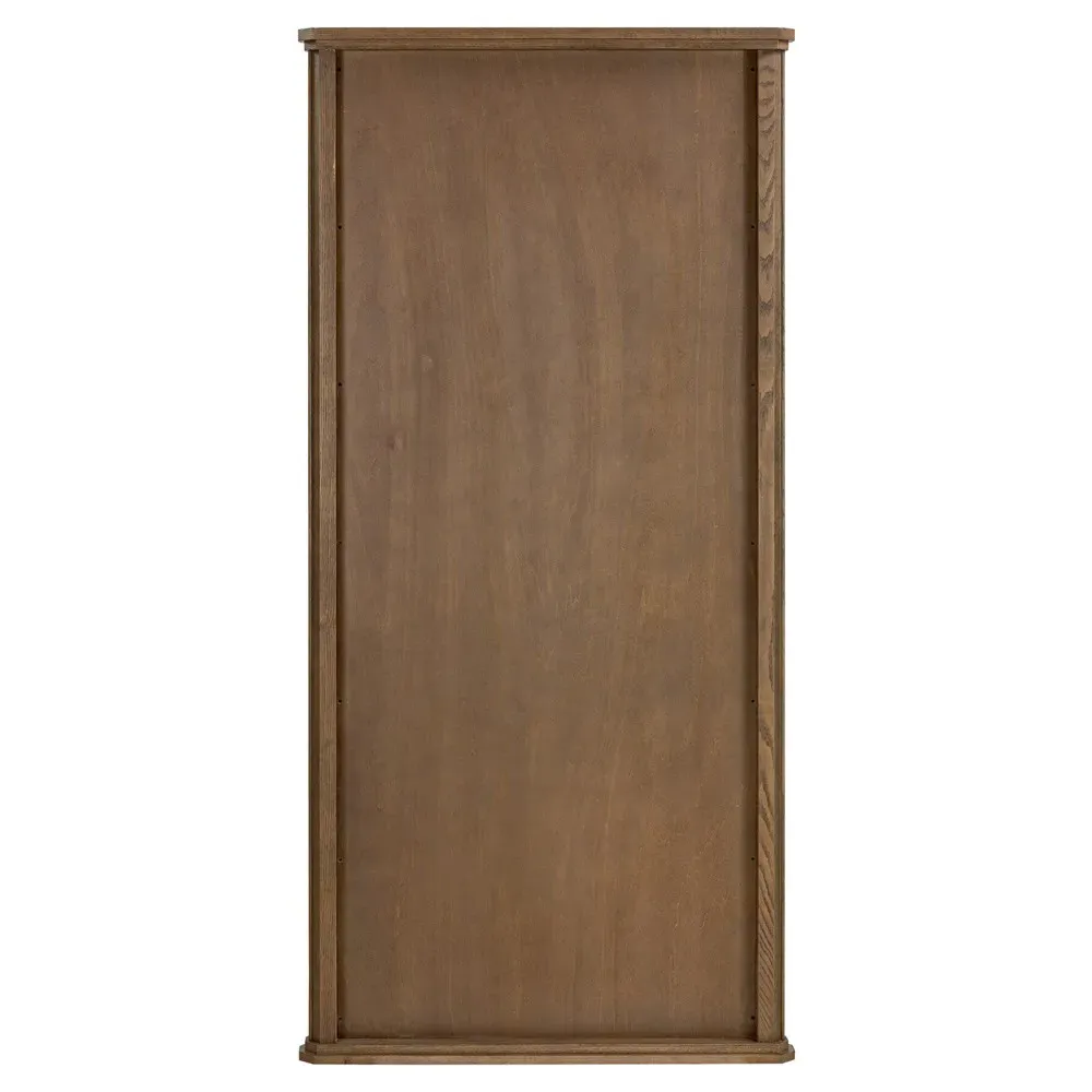 Verina Floor Mirror - Brown, Oak