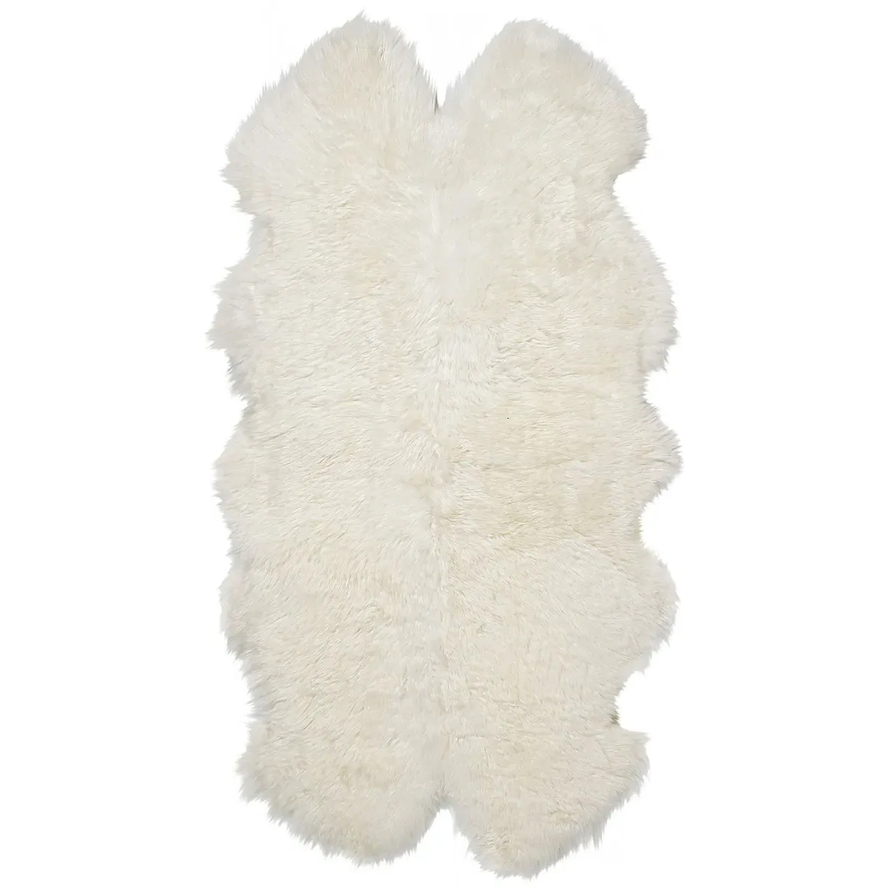 Veruca 4 Pelt Sheepskin Rug - Ivory