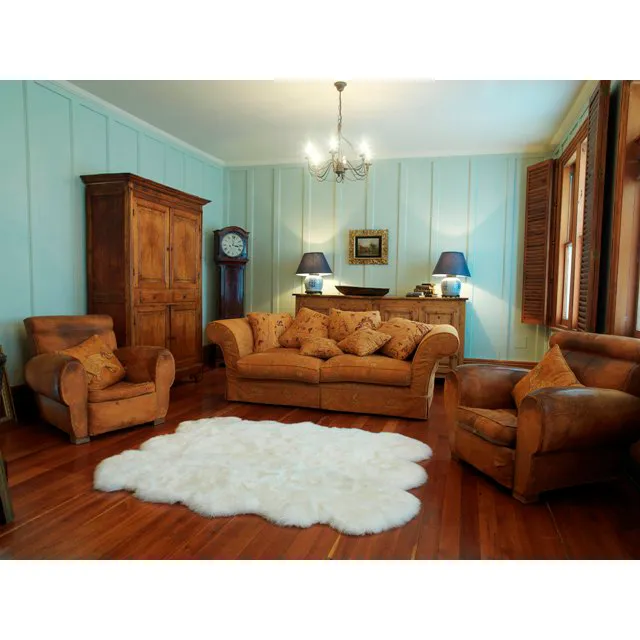 Veruca 6 Pelt Sheepskin Rug - Ivory