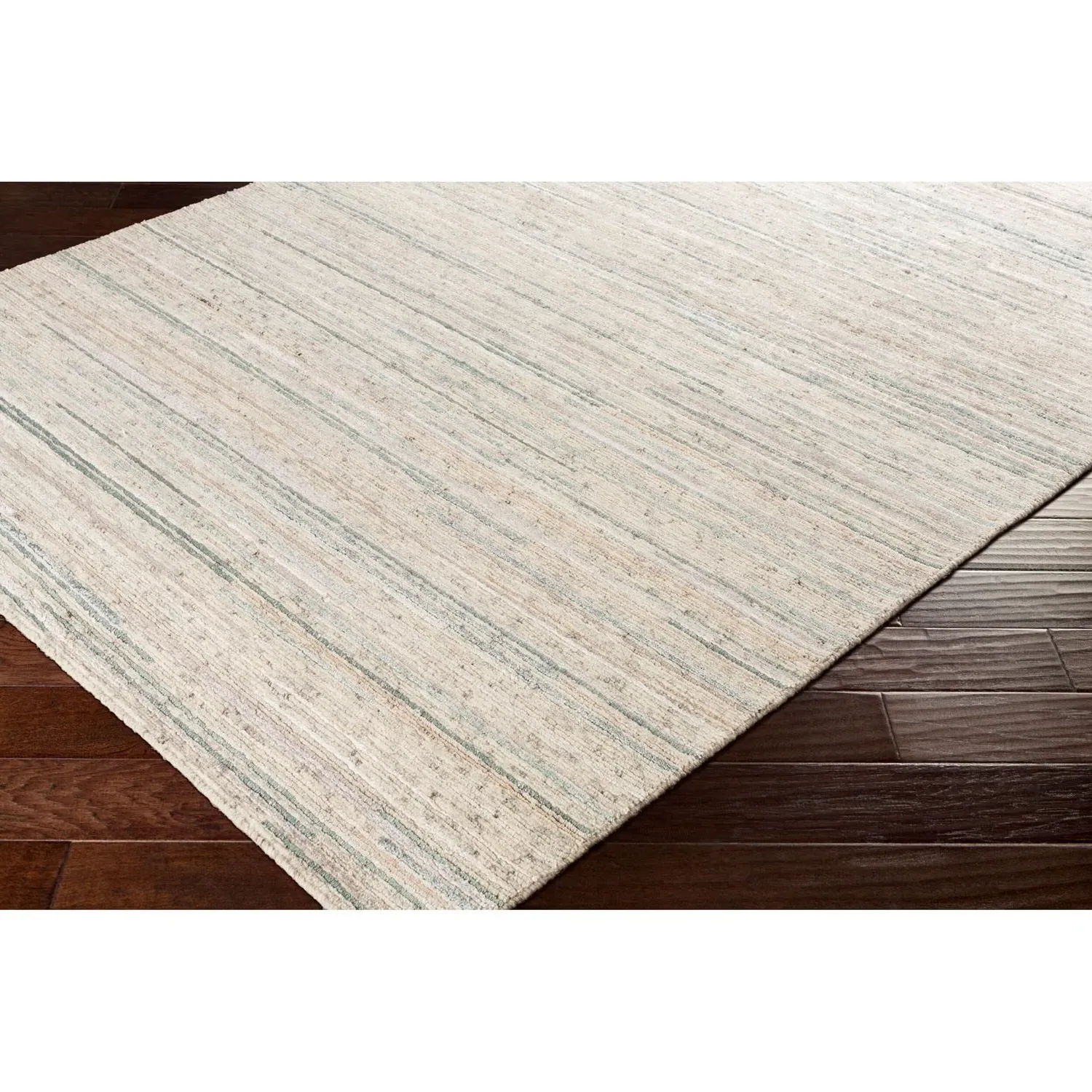 Veyra Hand Knotted Rug - Beige, Wool