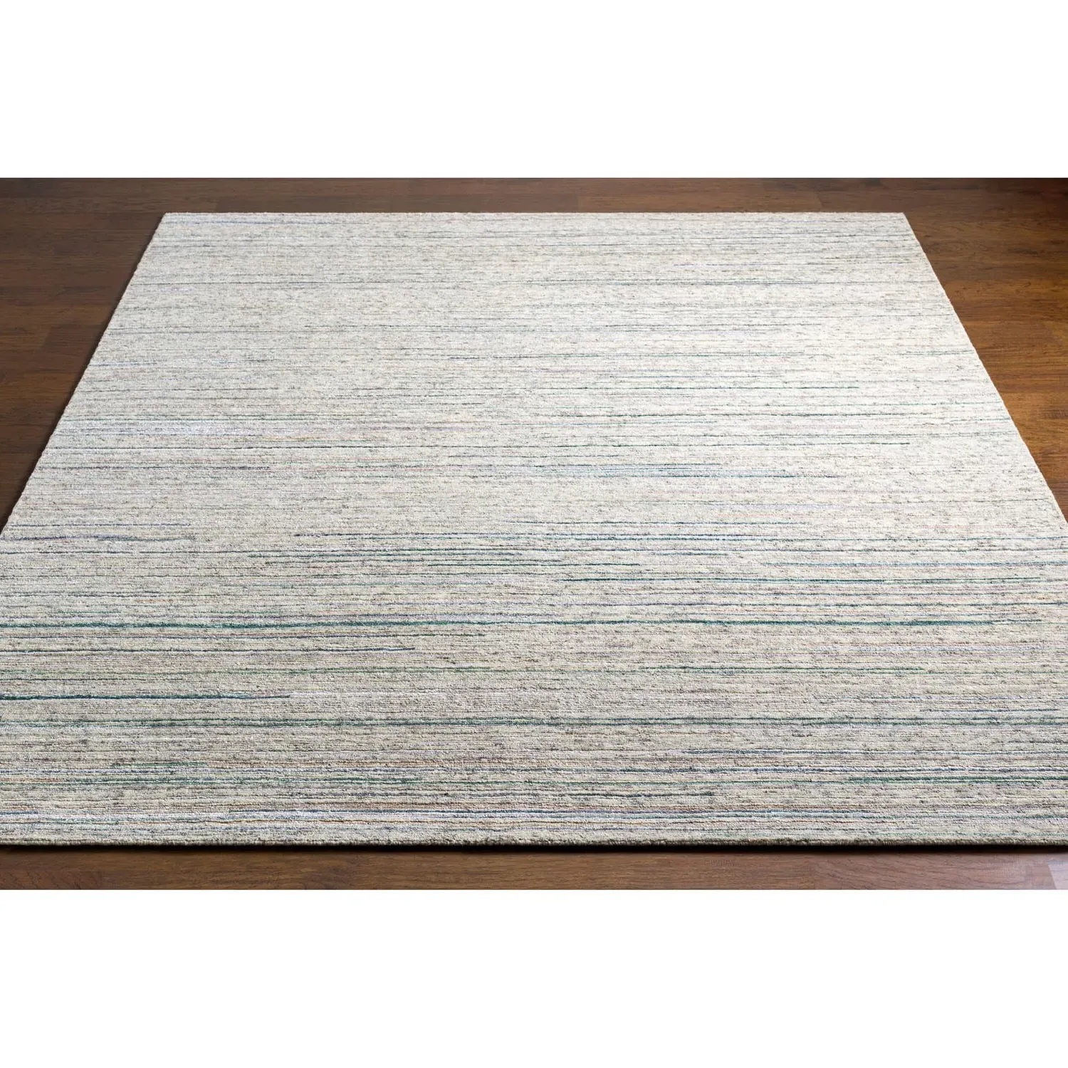 Veyra Hand Knotted Rug Sample - Beige, Wool