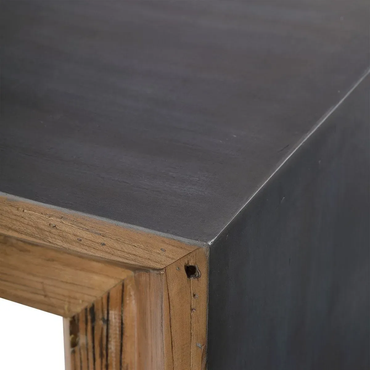 Victor Console Table - Brown, Reclaimed Wood