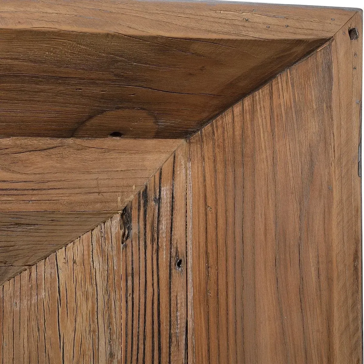 Victor Console Table - Brown, Reclaimed Wood