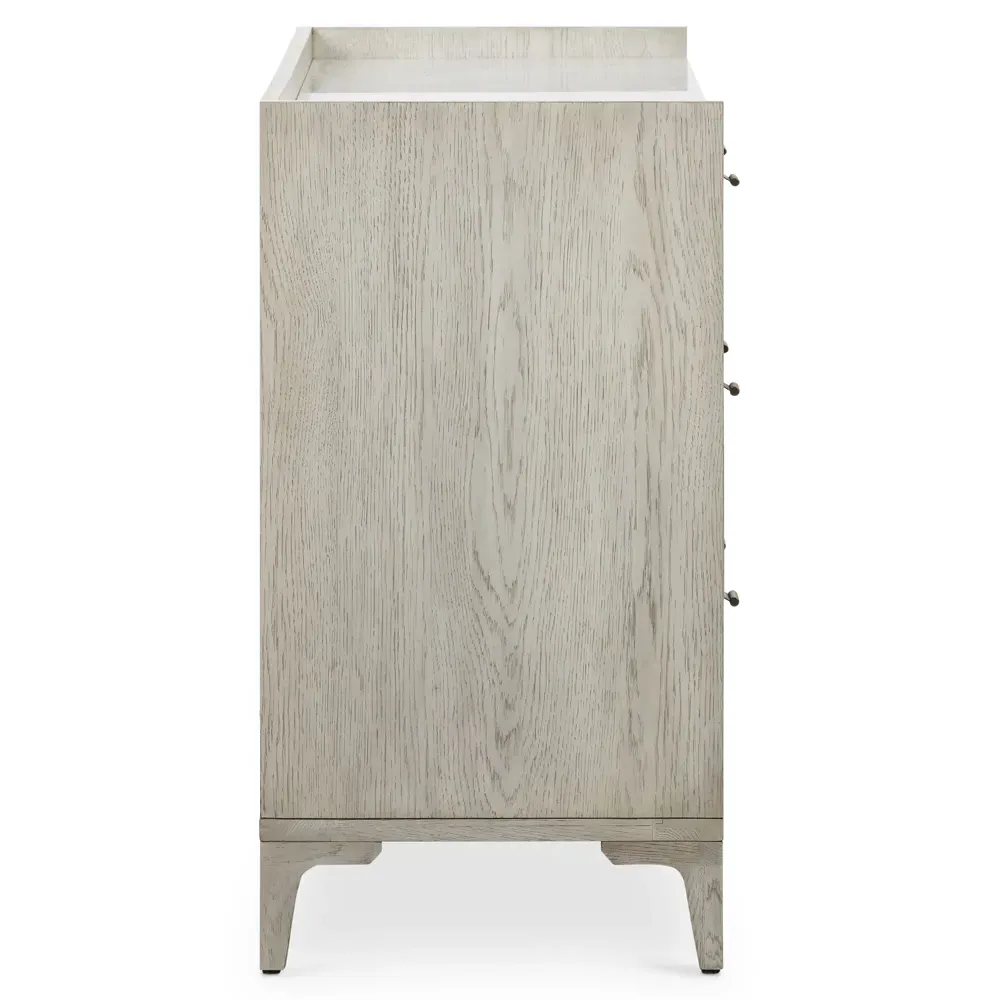 Vienna 6 Drawer Double Dresser - Beige, Oak