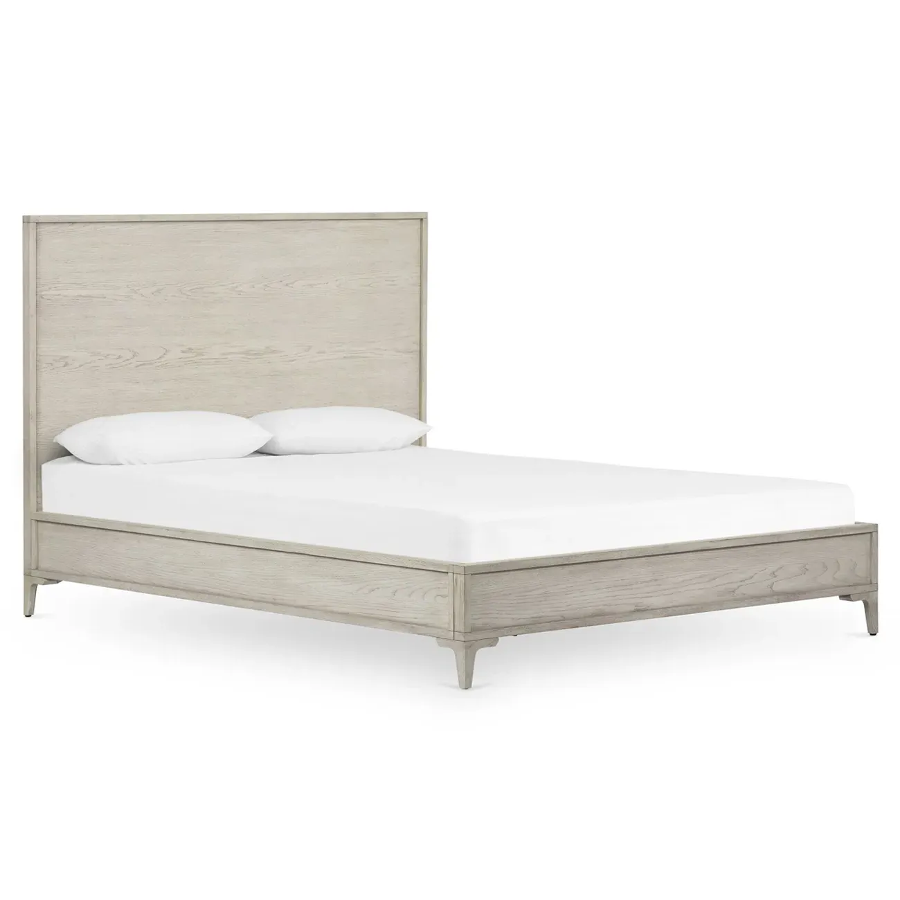 Vienna Queen Size Bed Frame - Brown, Oak