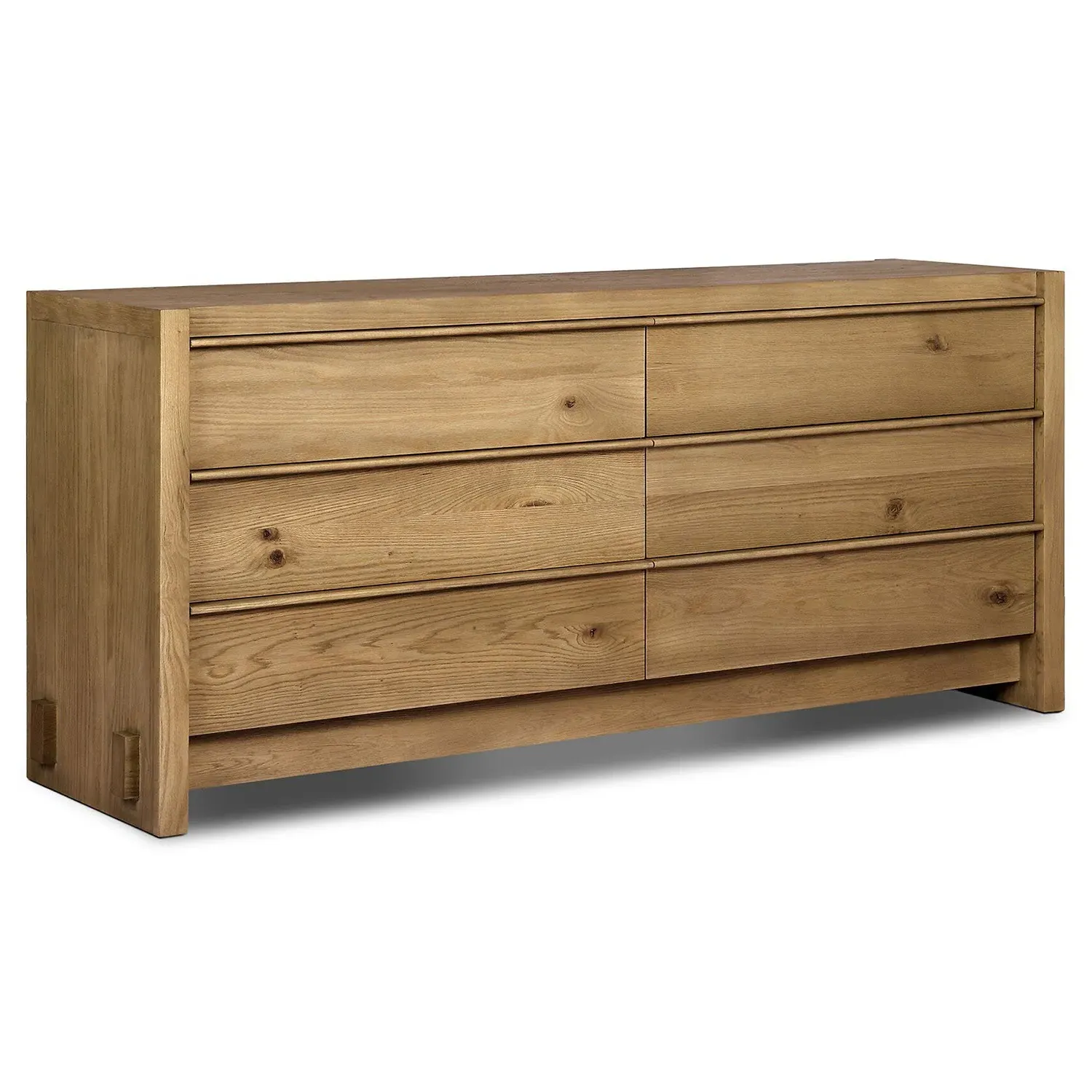 Vincent Double Dresser - Brown, Oak