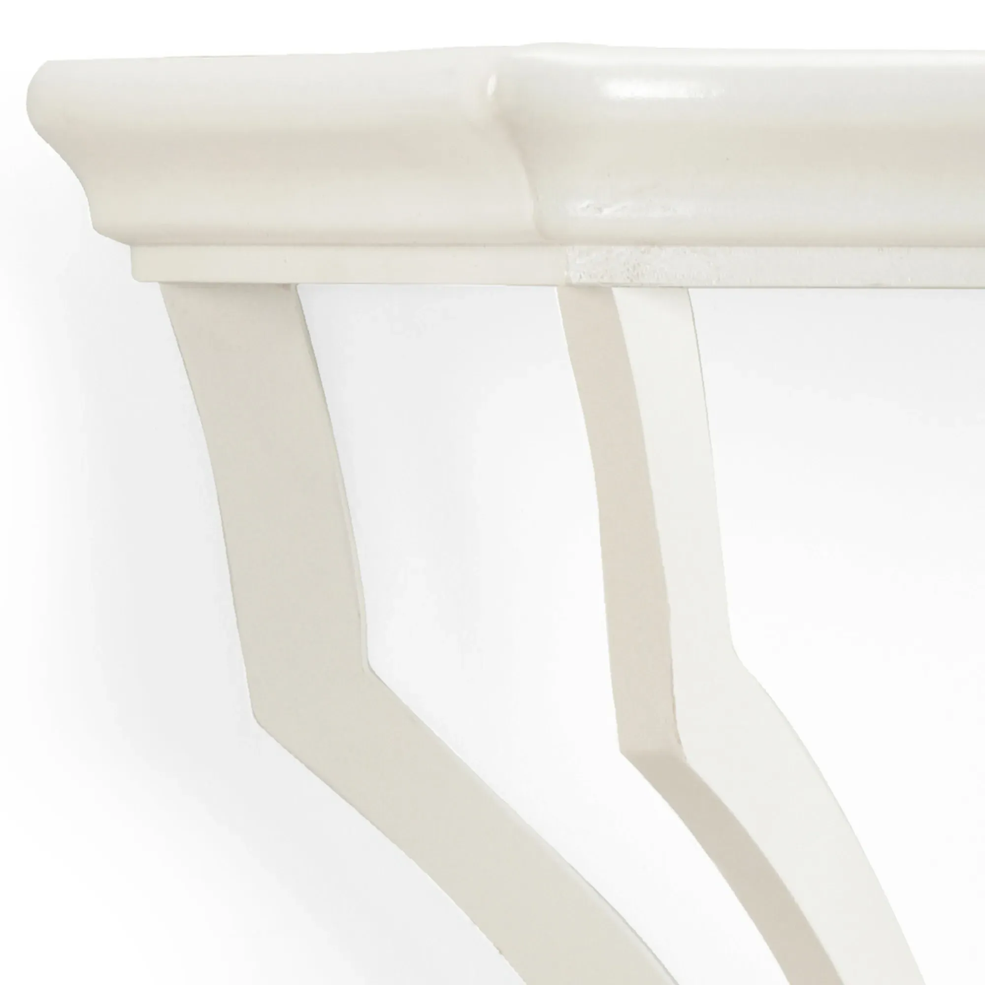 Vincent French Country Wall Bracket Shelf - White, Wood