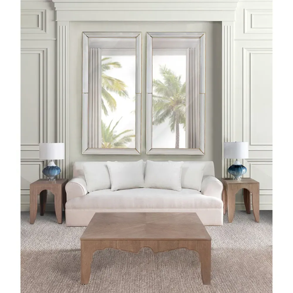 Vincent Square Coffee Table - Driftwood, Acacia Wood