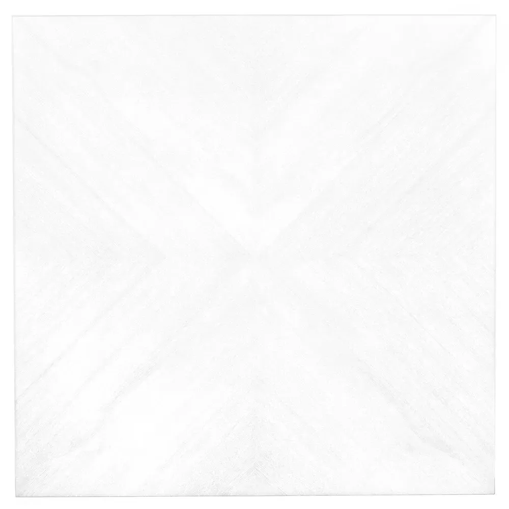 Vincent Square Coffee Table - Whitewash, Acacia Wood