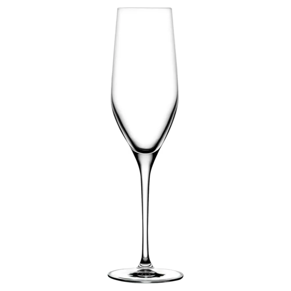 Vinifera Crystal Champagne Glass Set of 2 - Clear image