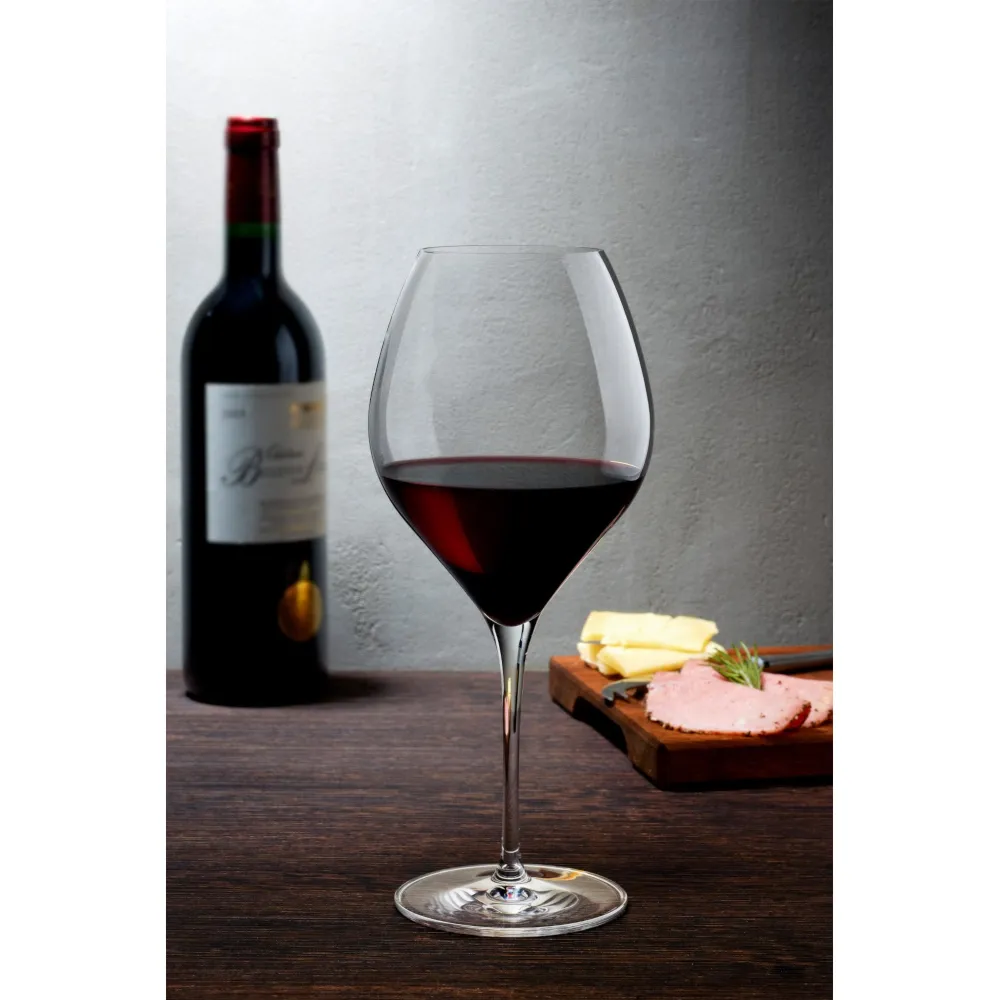 Vinifera Large Red Wine Glass Set of 2 - Clear, Crystal