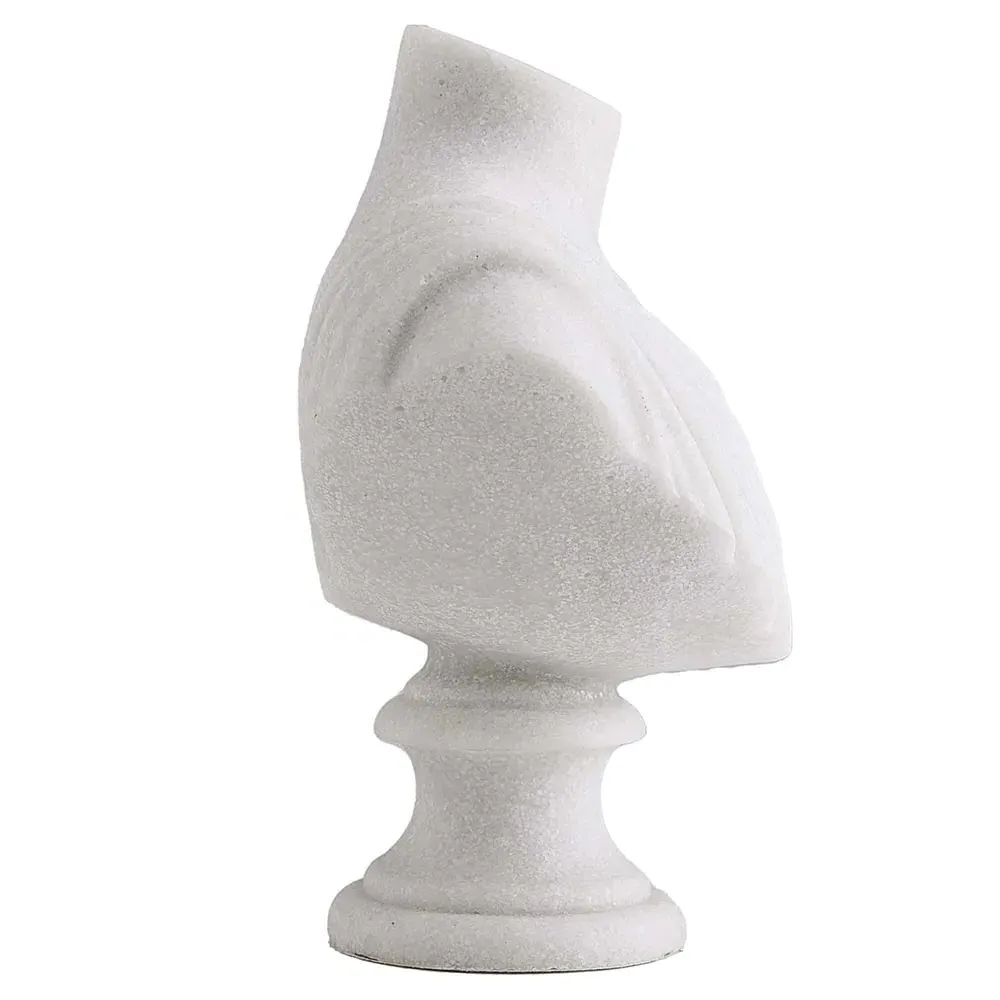 Virtue Bust Sculpture - White, Ricestone