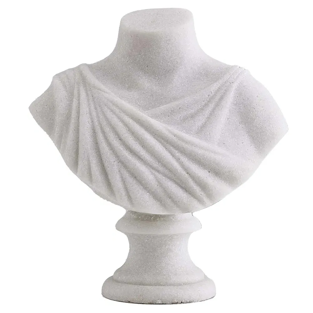 Virtue Bust Sculpture - White, Ricestone