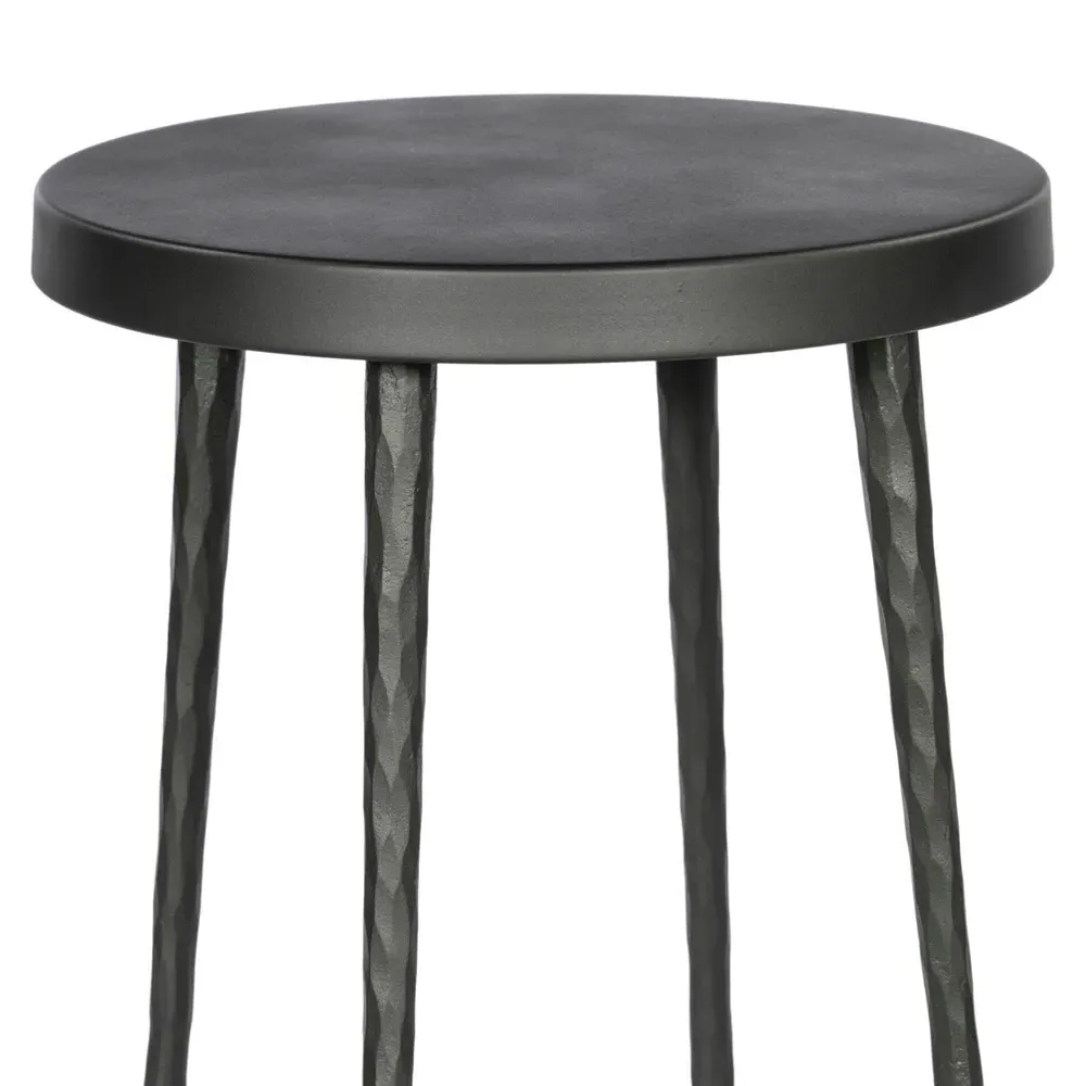 Vito Counter Stool - Gunmetal, Iron