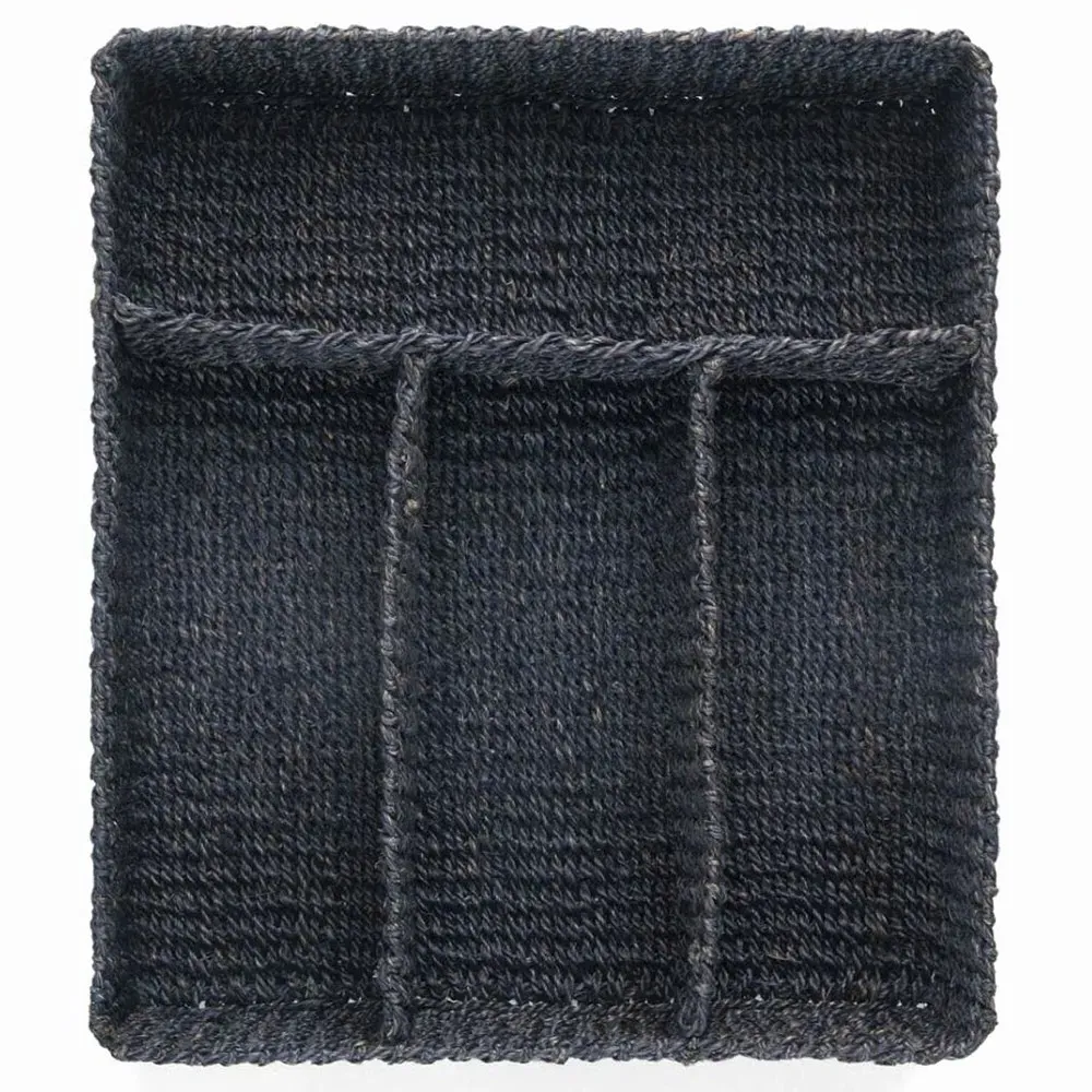 Voru Flatware Storage - Navy, Abaca