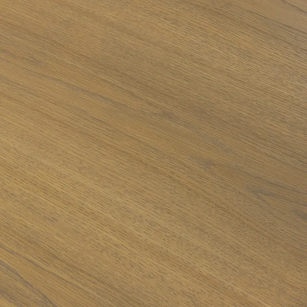 Wallner Round End Table - Brown, Oak