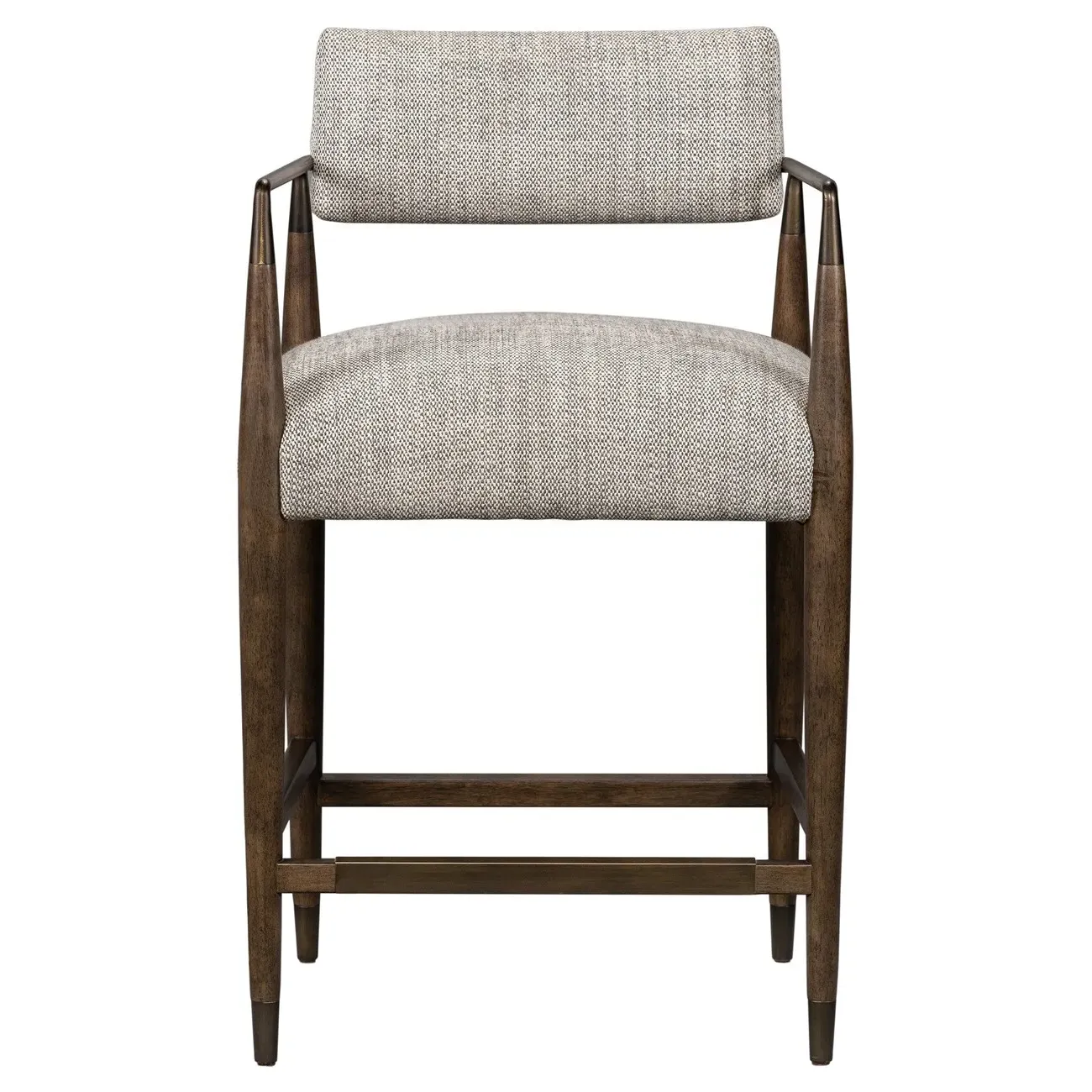 Wally Counter Stool - Grey, Parawood