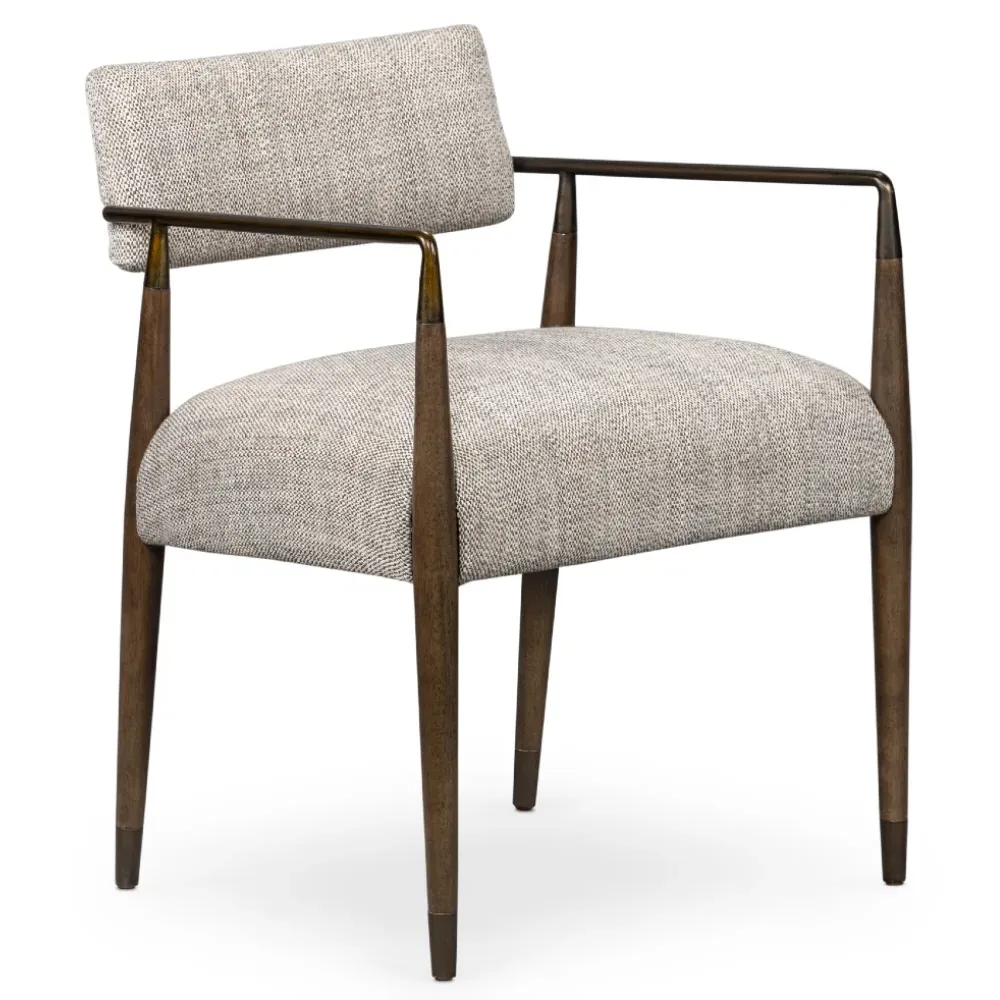 Wally Dining Chair - Grey, Parawood