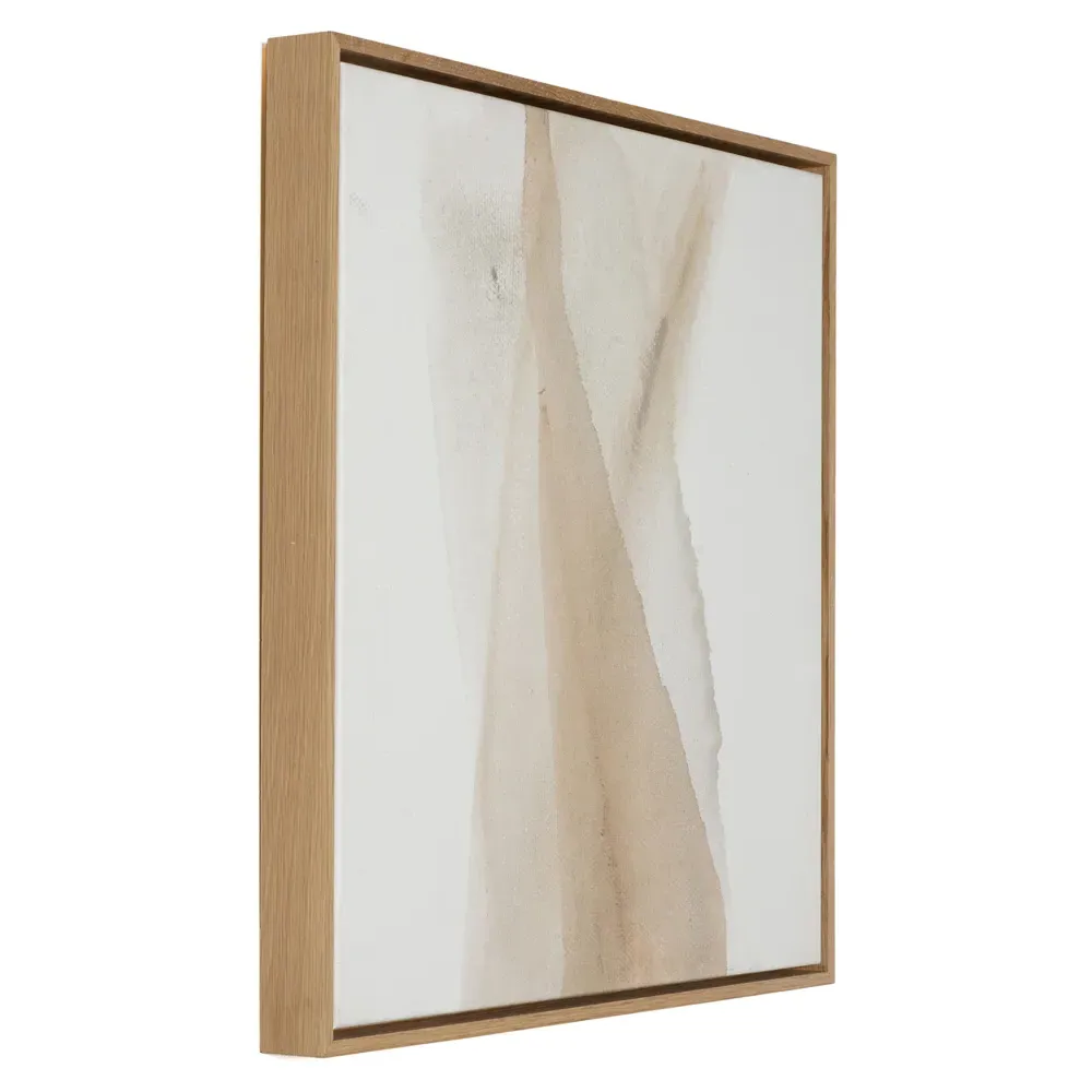 Wash 2 24X24 Painting - Beige