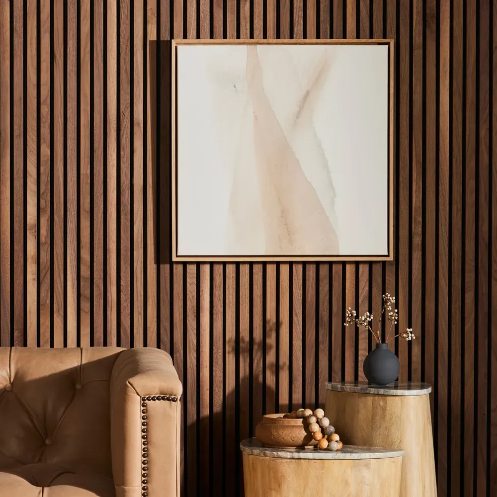 Wash 2 24X24 Painting - Beige