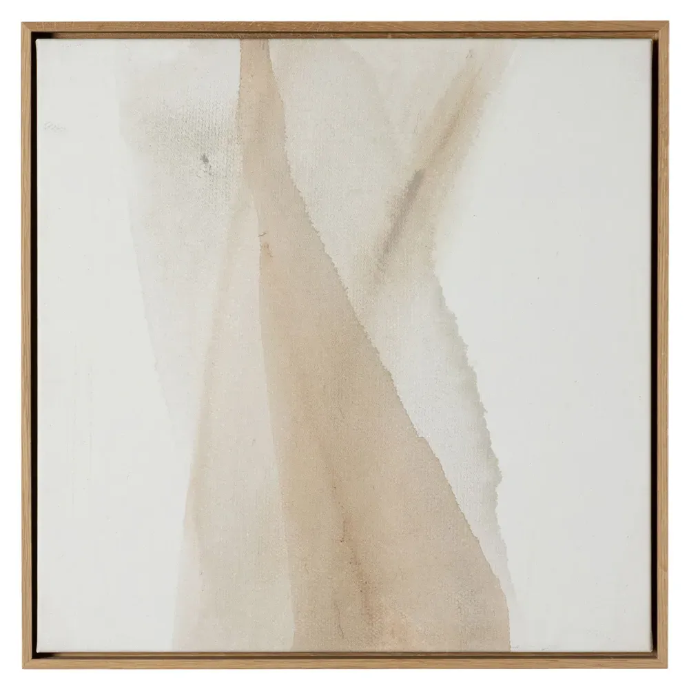 Wash 2 24X24 Painting - Beige image