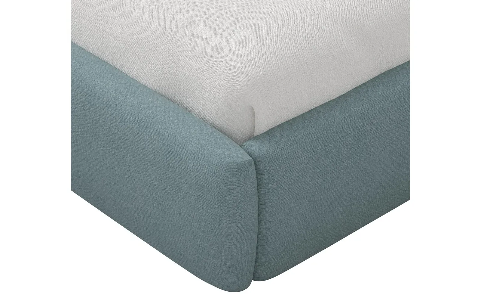 Waveney Cal King Size Textured Bed - Calm Sea