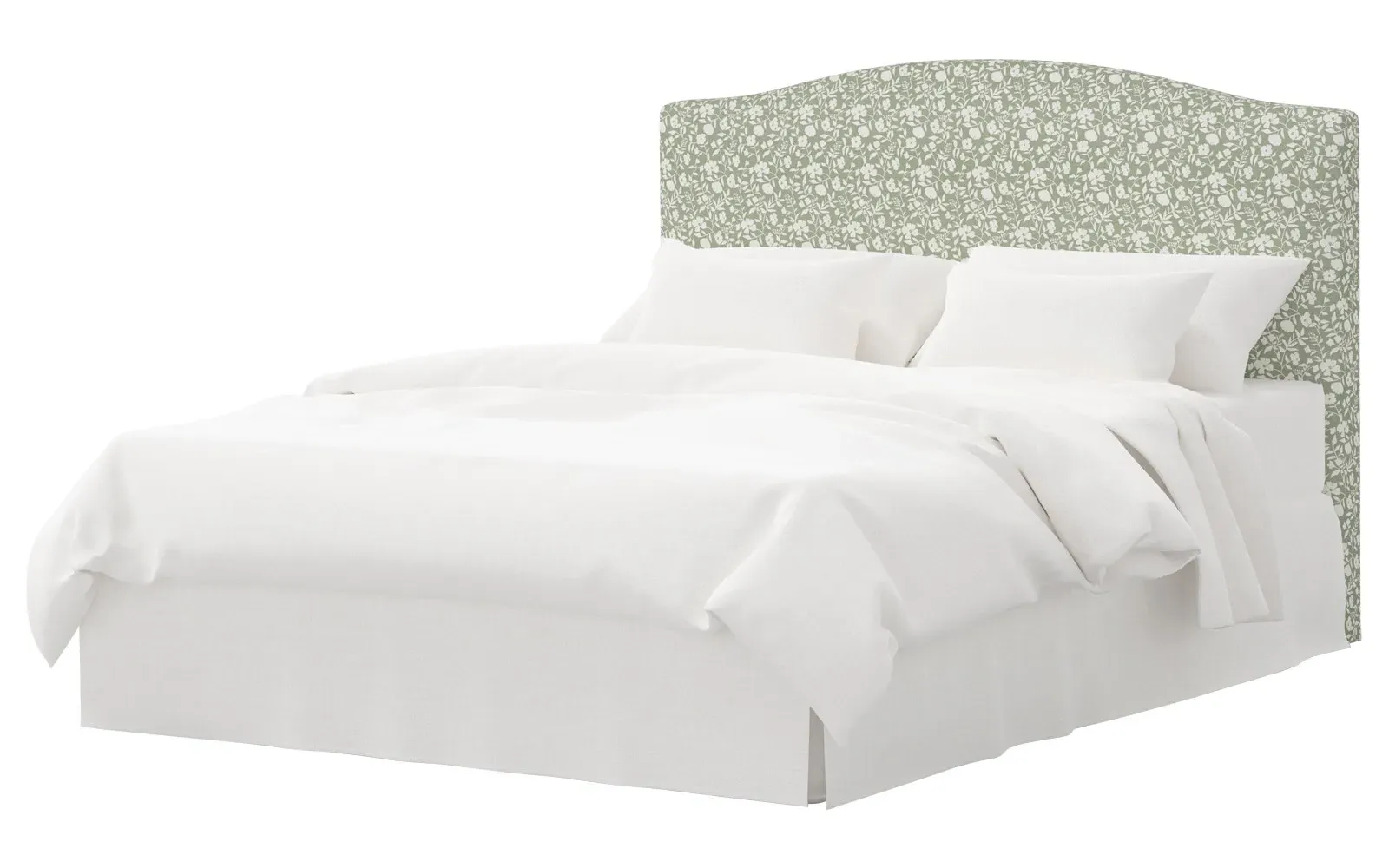 Waveney Full Size Bed - English Meadow, Cotton