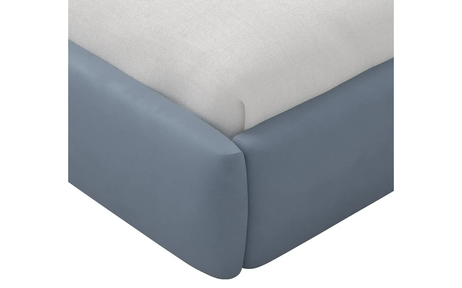 Waveney Full Size Bed - Tidal Wave, Performance Velvet