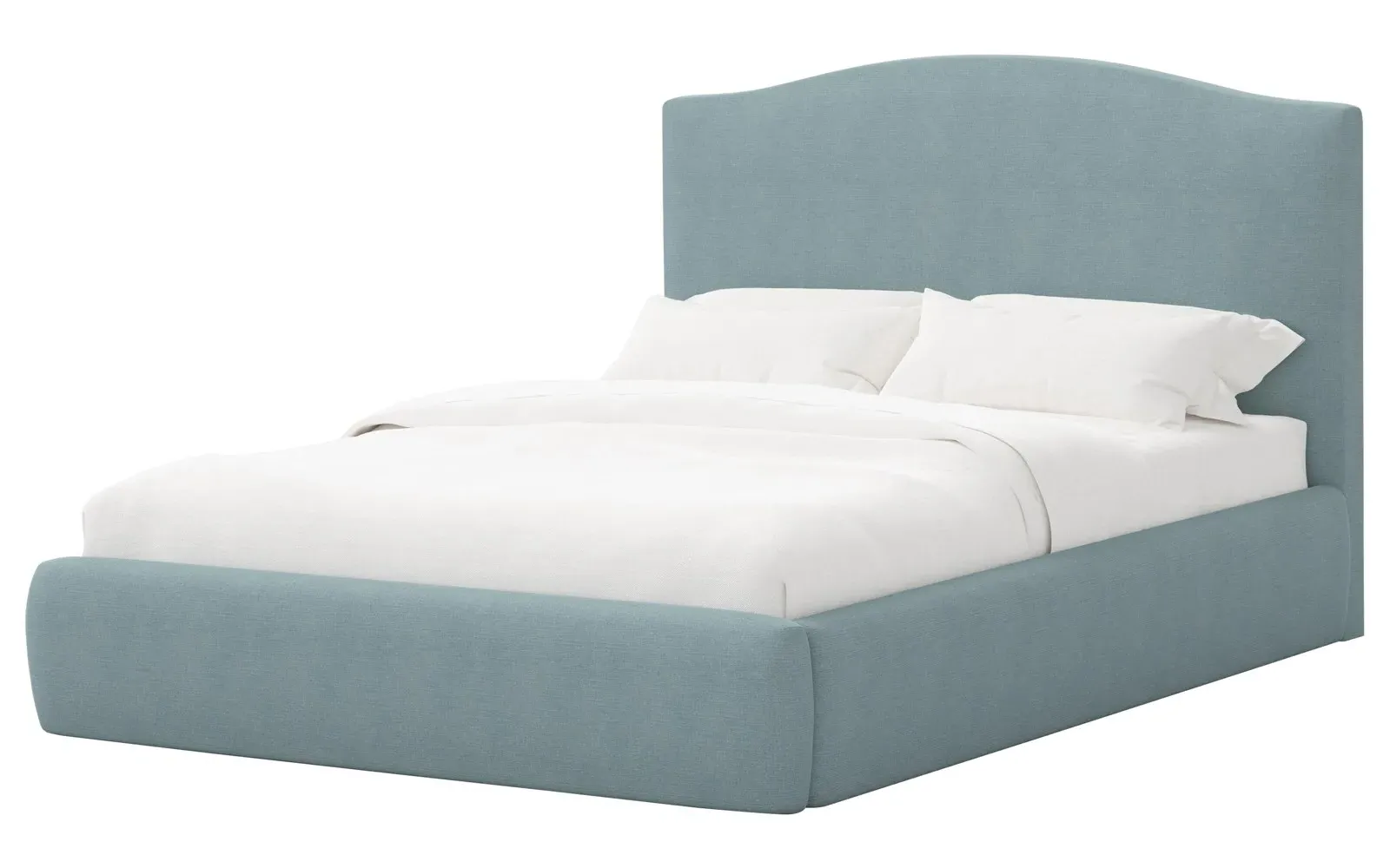 Waveney Full Size Textured Bed - Calm Sea