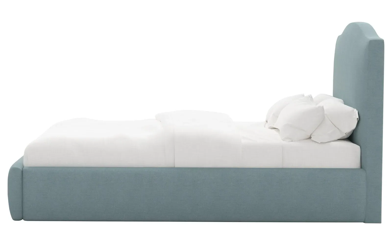 Waveney Twin Size Textured Bed - Calm Sea