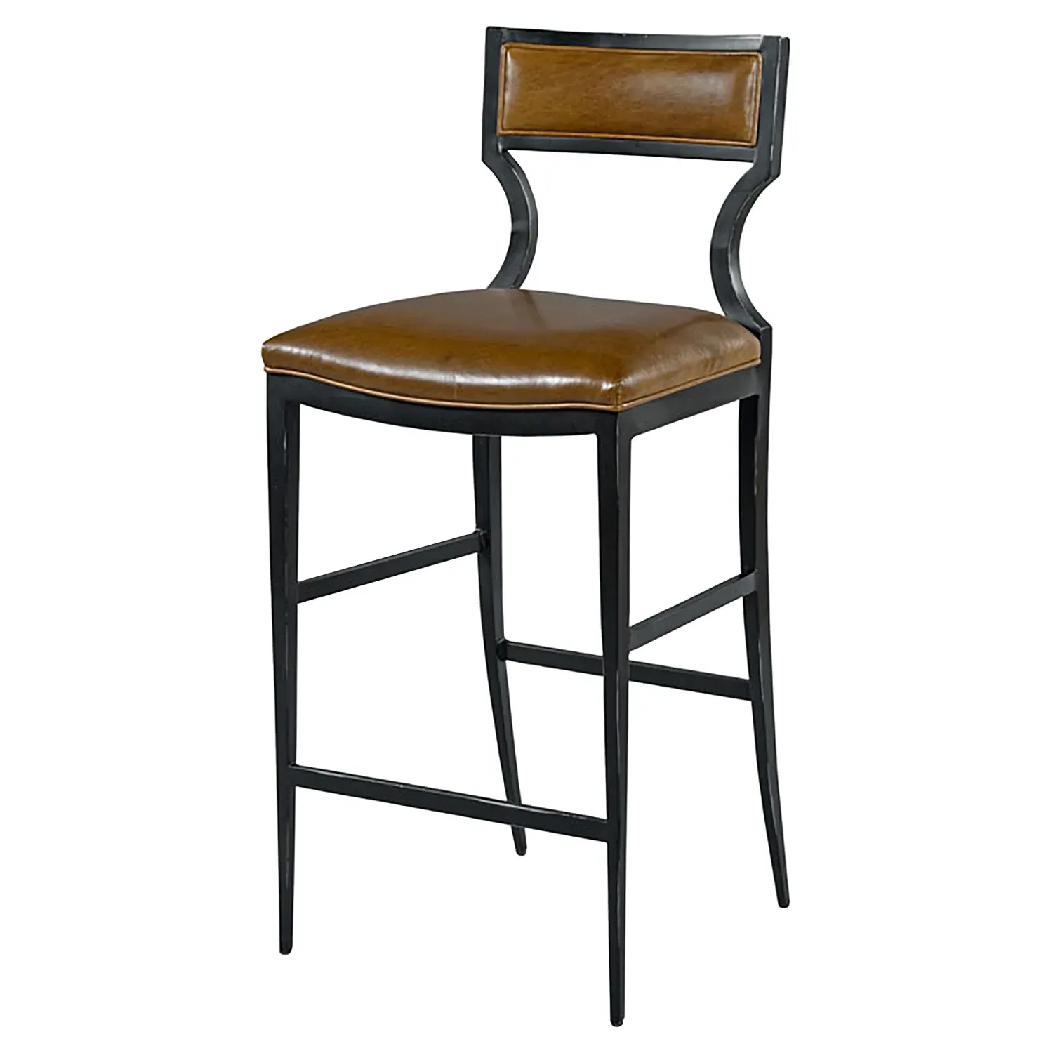 Wayland Counter Stool - Brown, Leather image