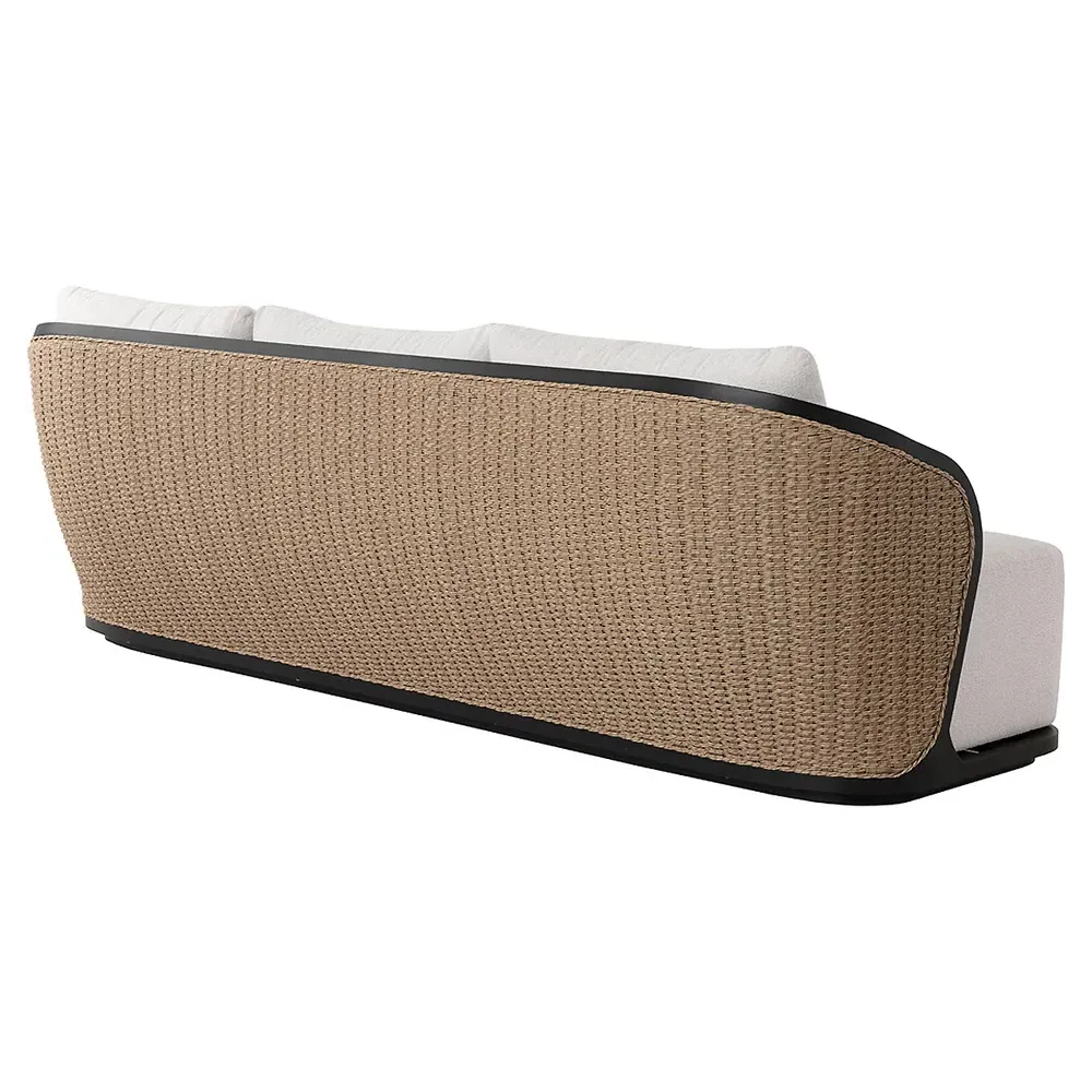 Weiss Outdoor Sofa - Cream, Rattan
