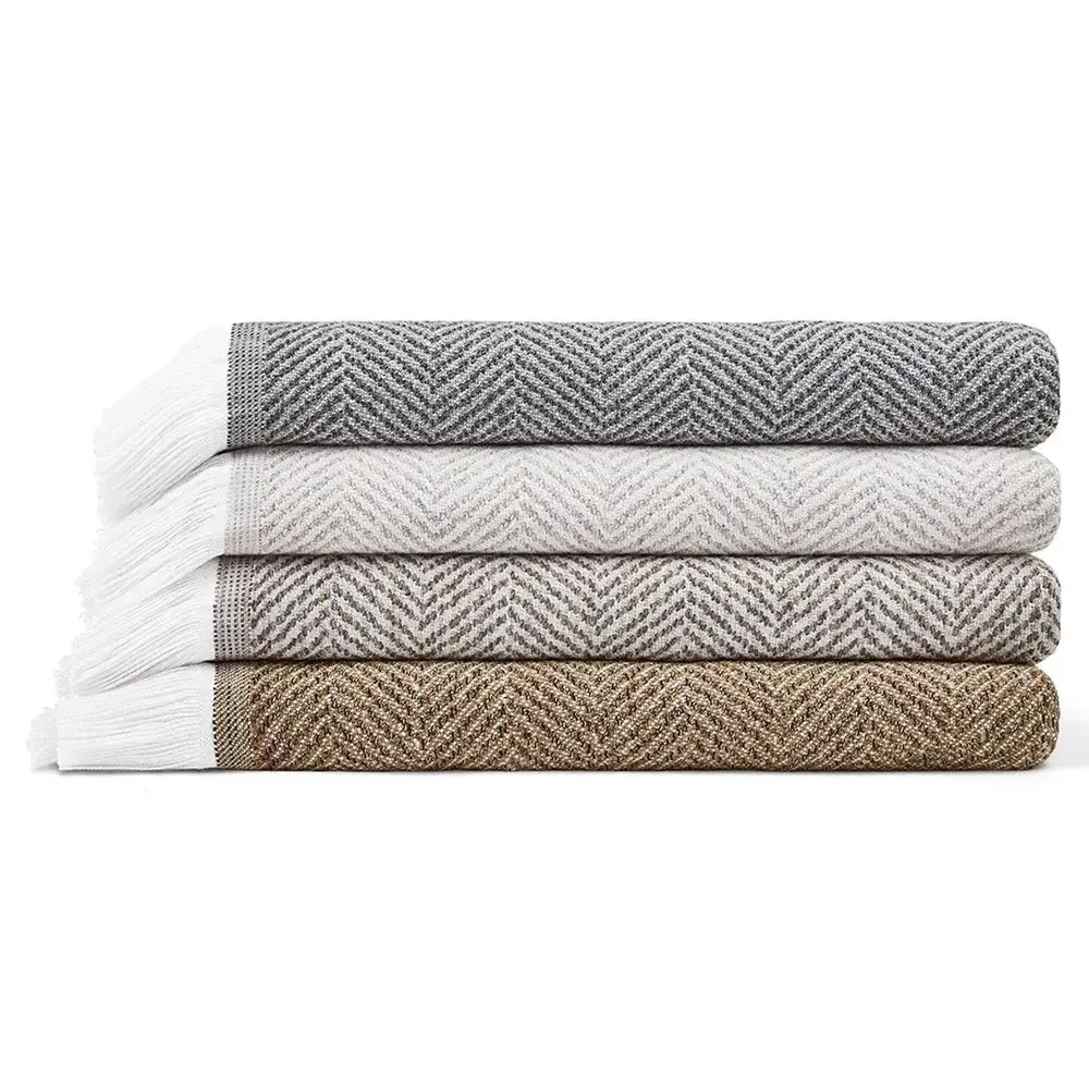 Wells Herringbone Throw Blanket - Brown, Sunbrella Acrylic