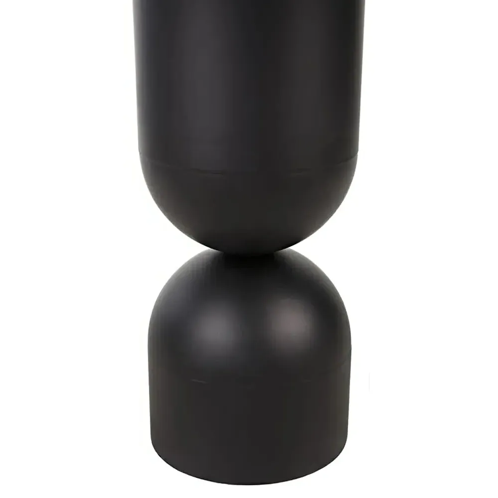 Wendy Round Dining Table - Black, Iron