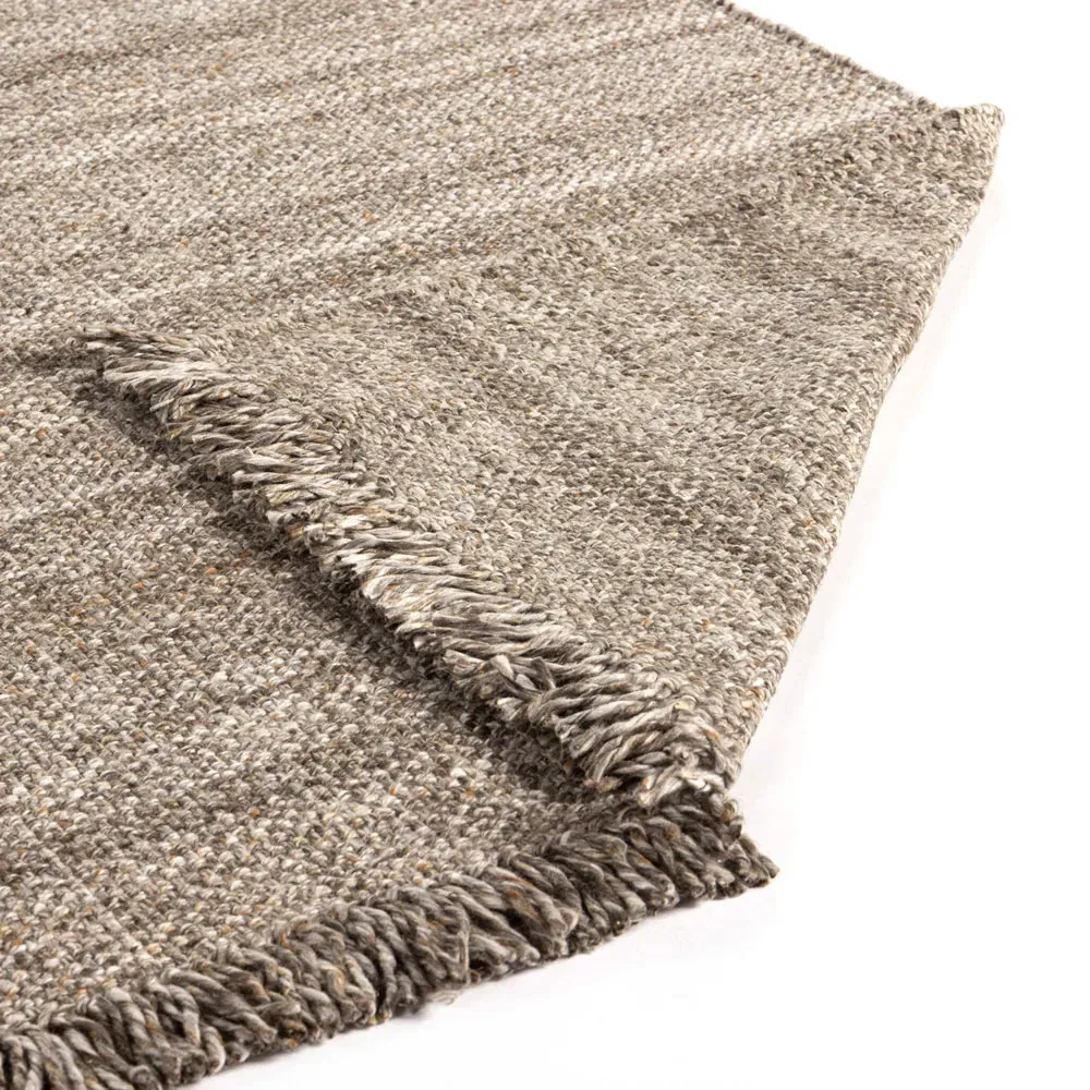 Wesley 8x10 Indoor Outdoor Rug - Brown, PET