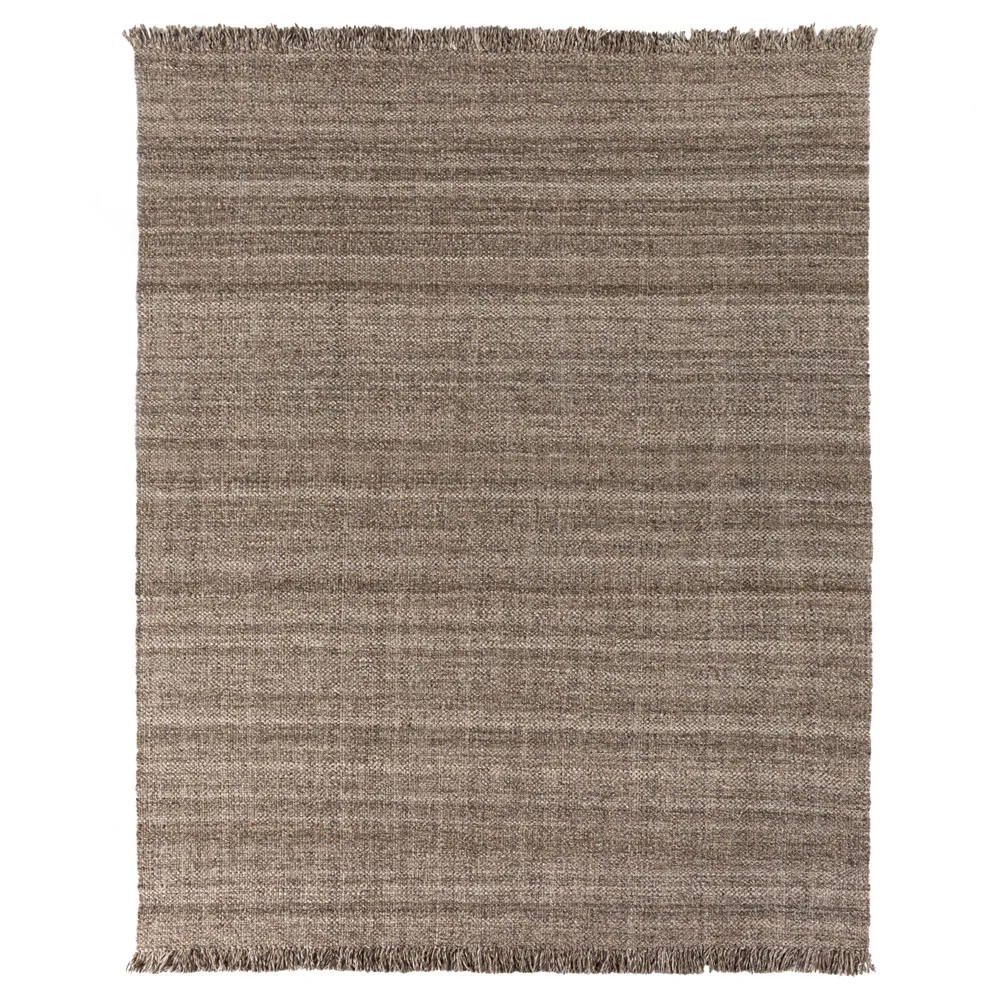 Wesley 8x10 Indoor Outdoor Rug - Brown, PET