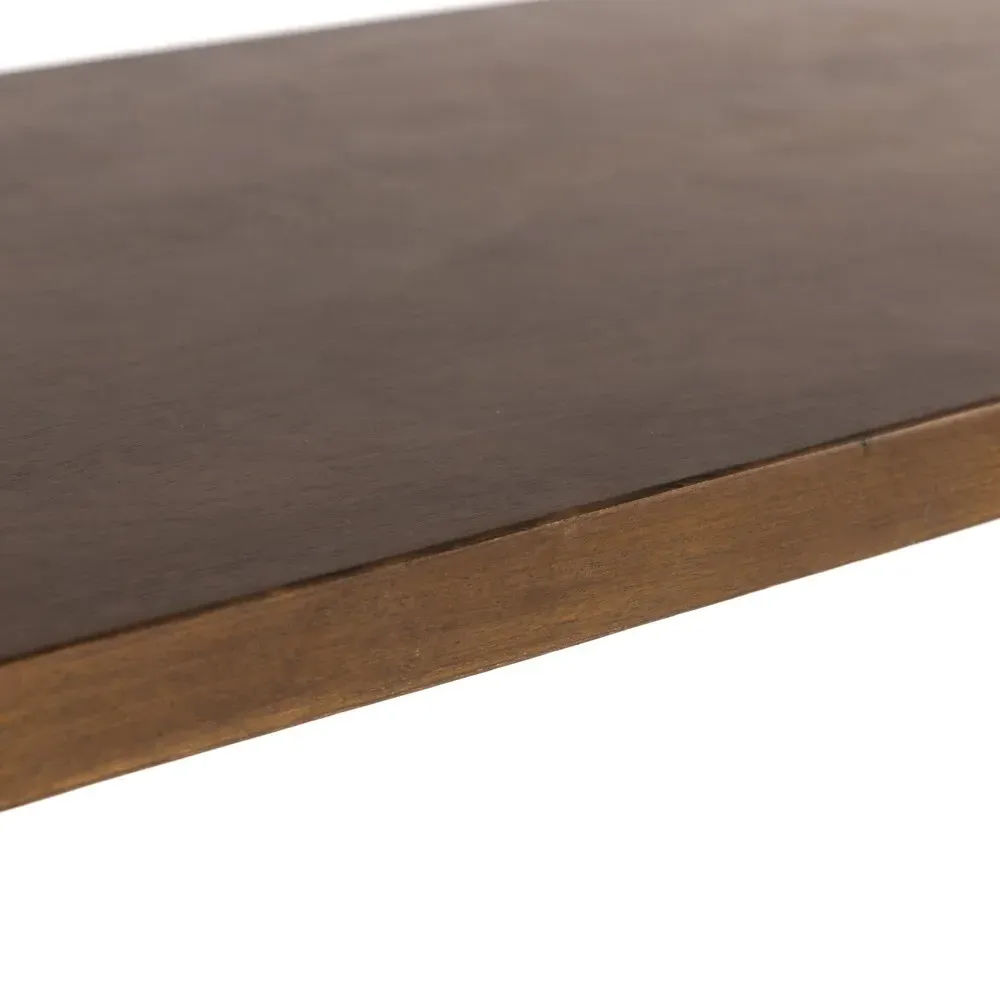 Wessel Rectangular Console Table - Brown, Mango Wood