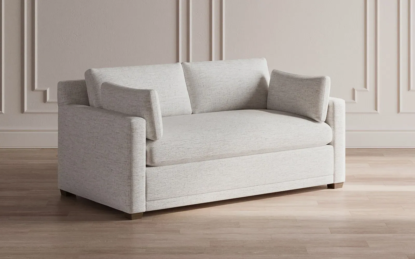 Weybridge Bench Cushion Sleeper Sofa - Slate Blue