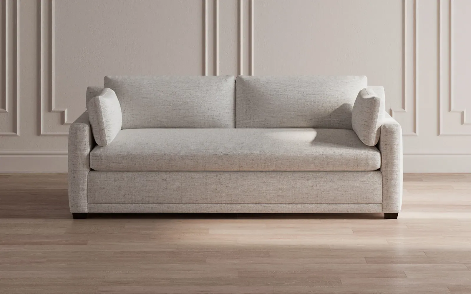 Weybridge Bench Cushion Sofa - Pebble