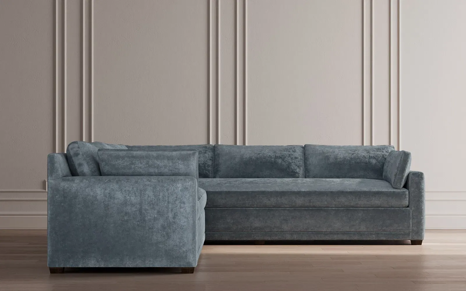 Weybridge Corner Sectional - Dark Chocolate