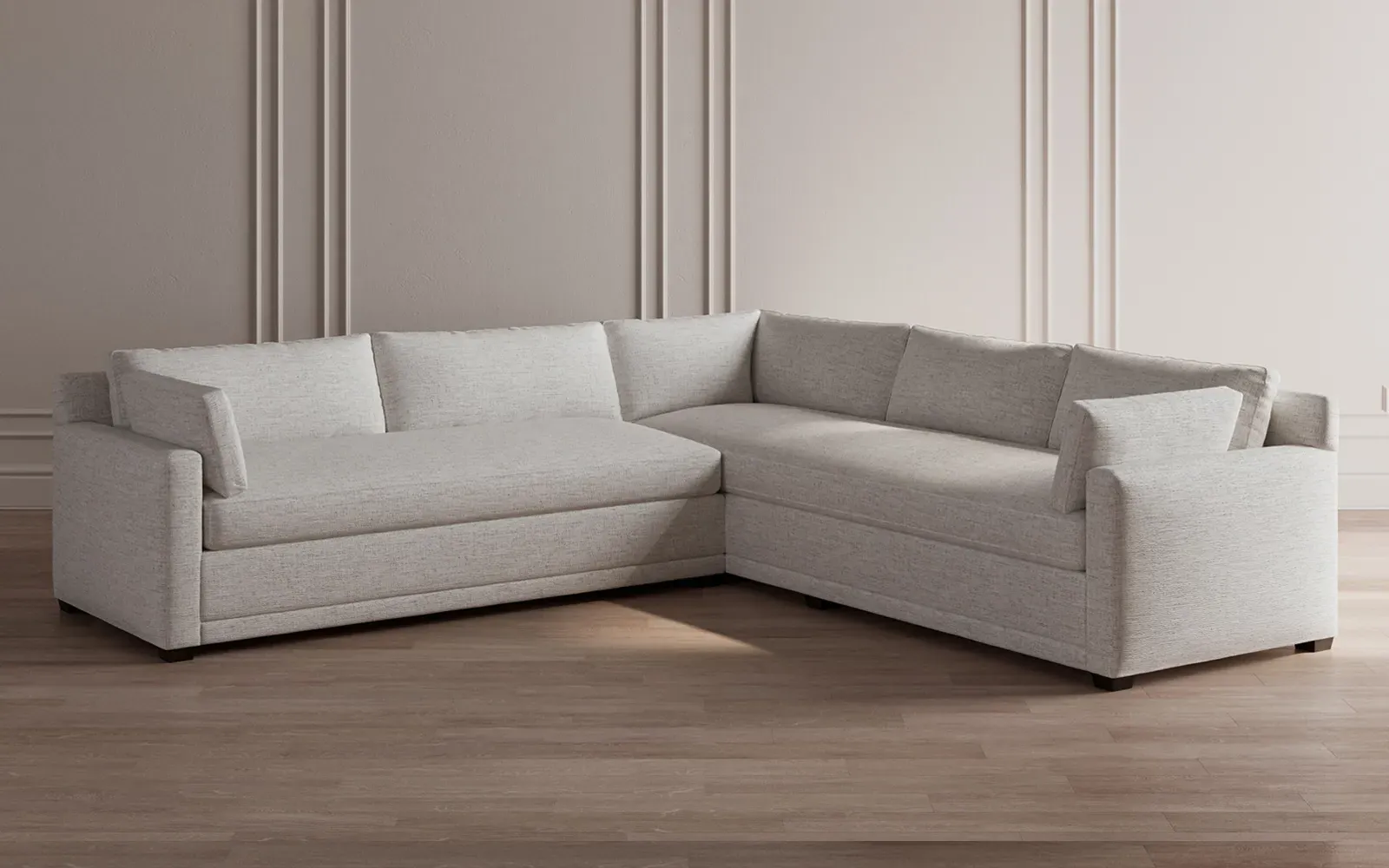 Weybridge L-Shaped Corner Sectional - Fog