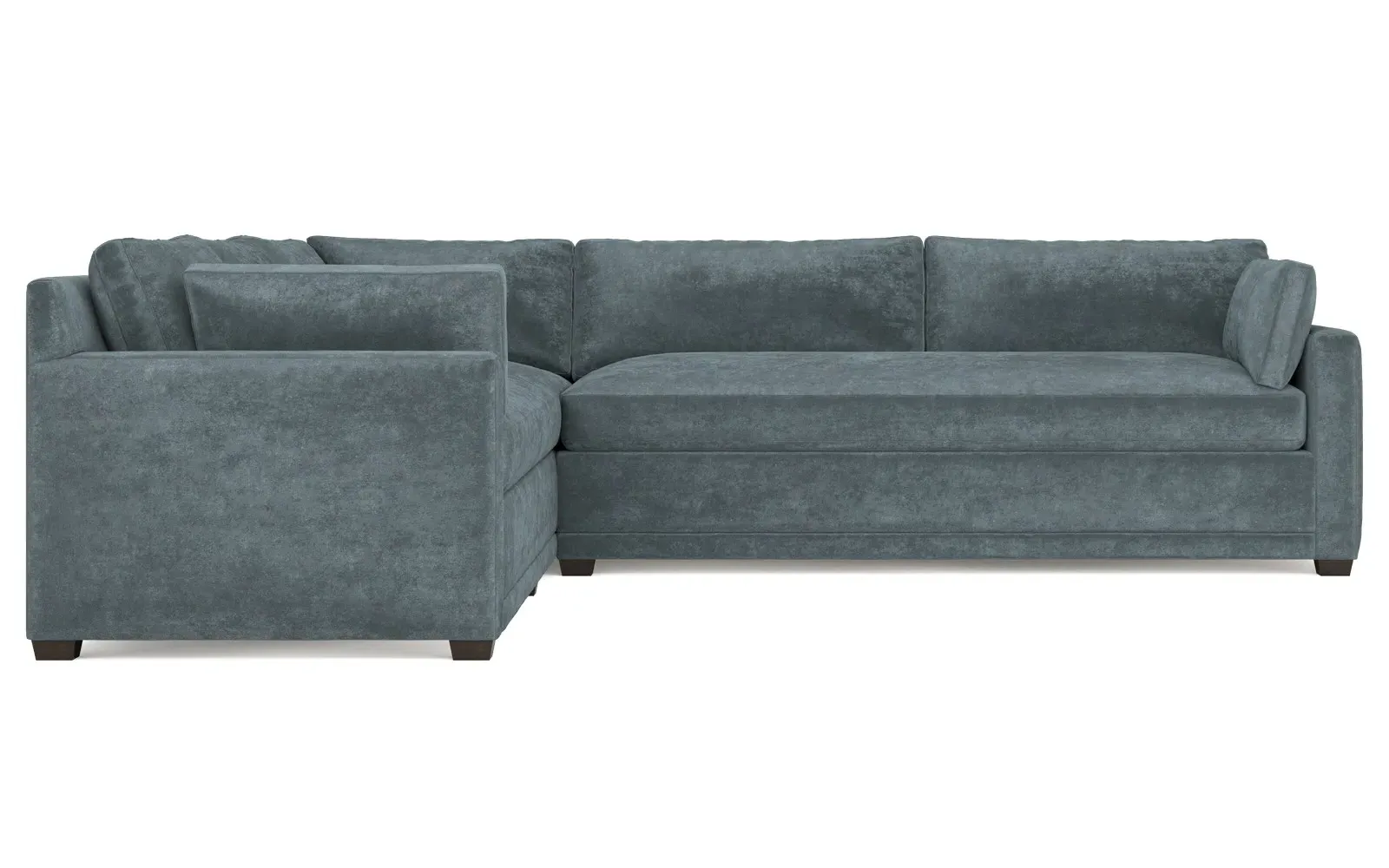 Weybridge L-Shaped Corner Sectional - Slate Blue