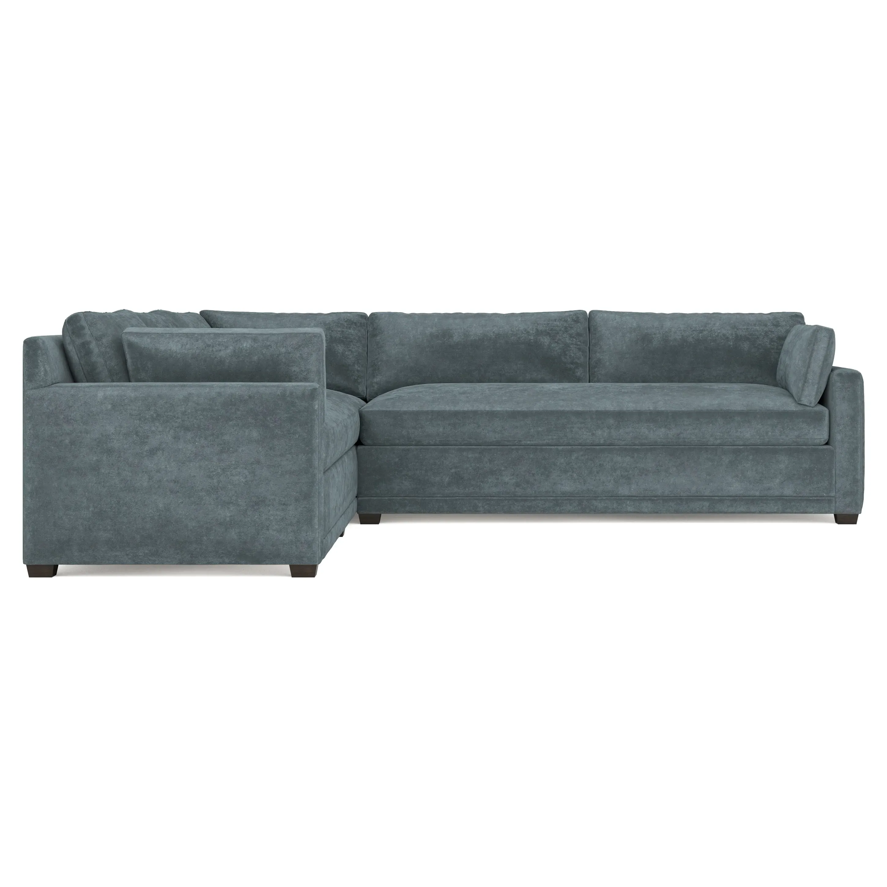 Weybridge L-Shaped Corner Sectional - Slate Blue