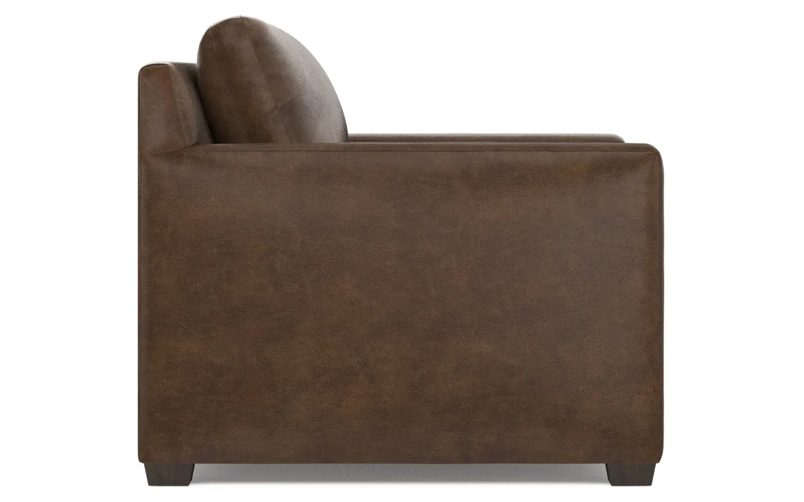 Weybridge Leather Chair - Saddle Brown