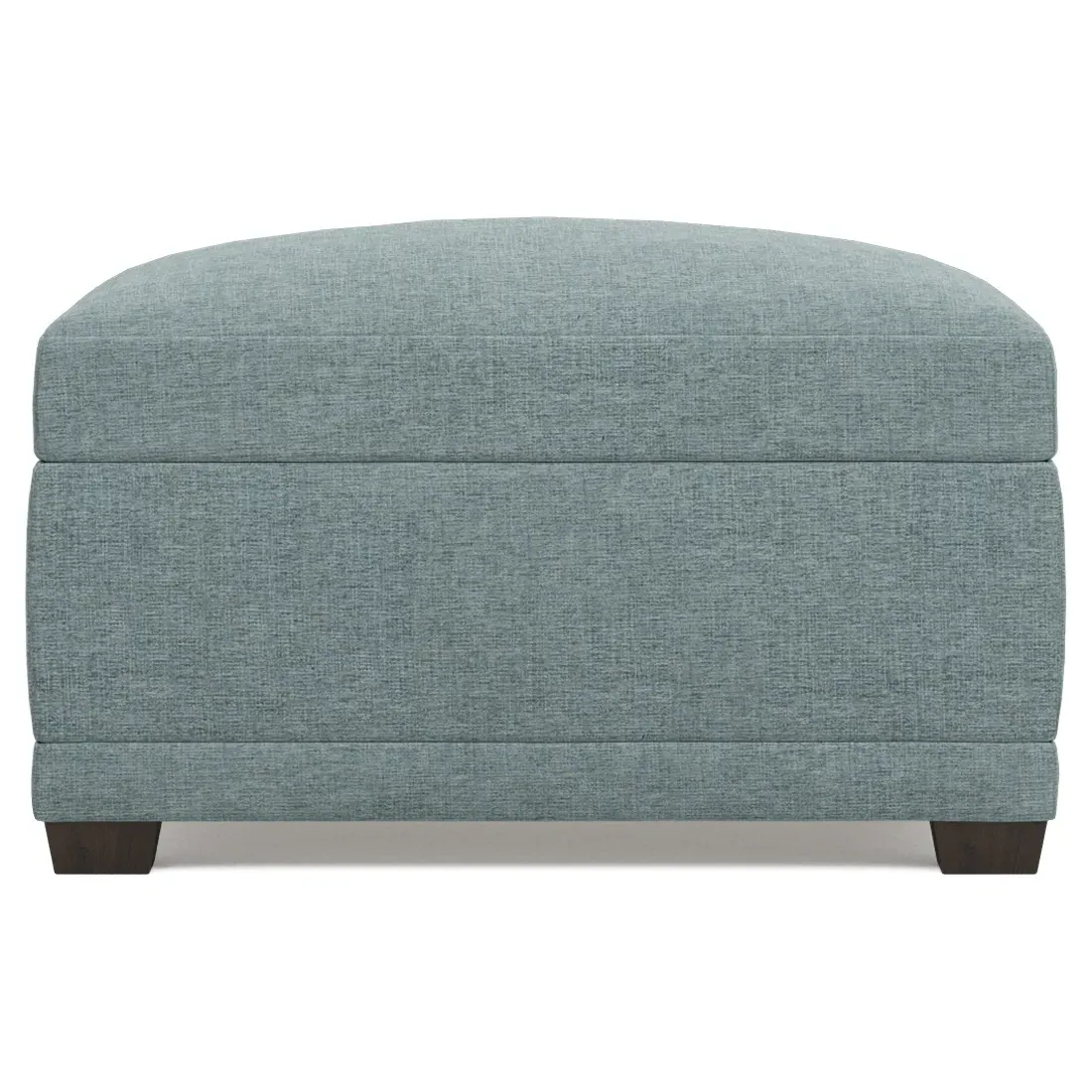 Weybridge Ottoman - Heathered Teal image