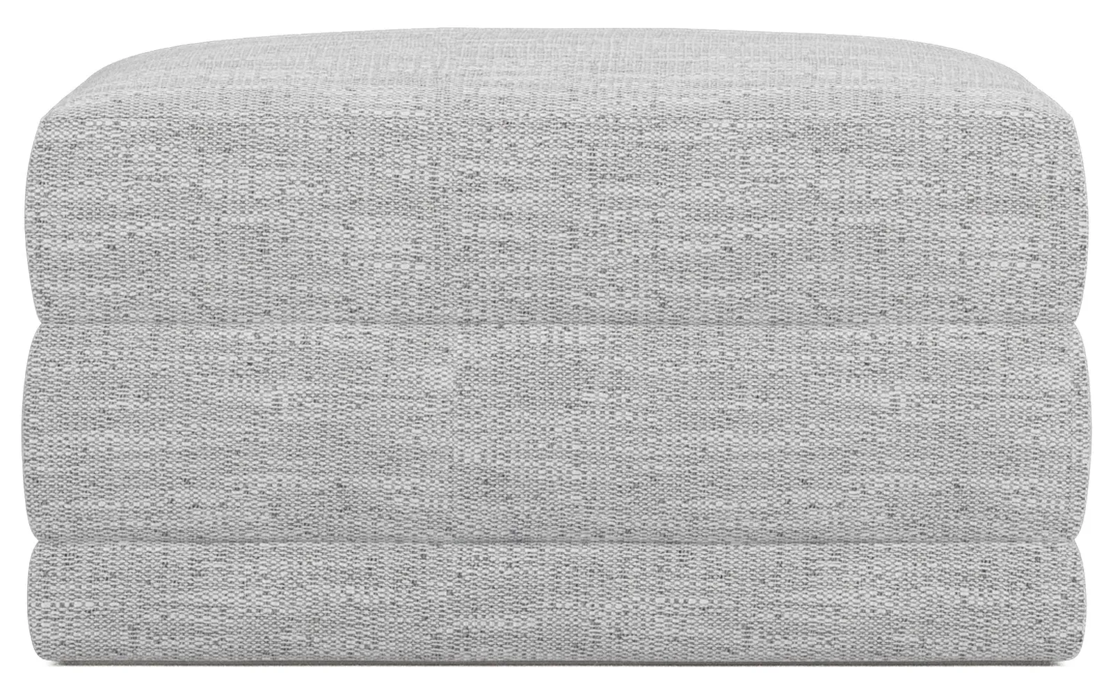 Weybridge Ottoman Upholstered to Floor - Frost